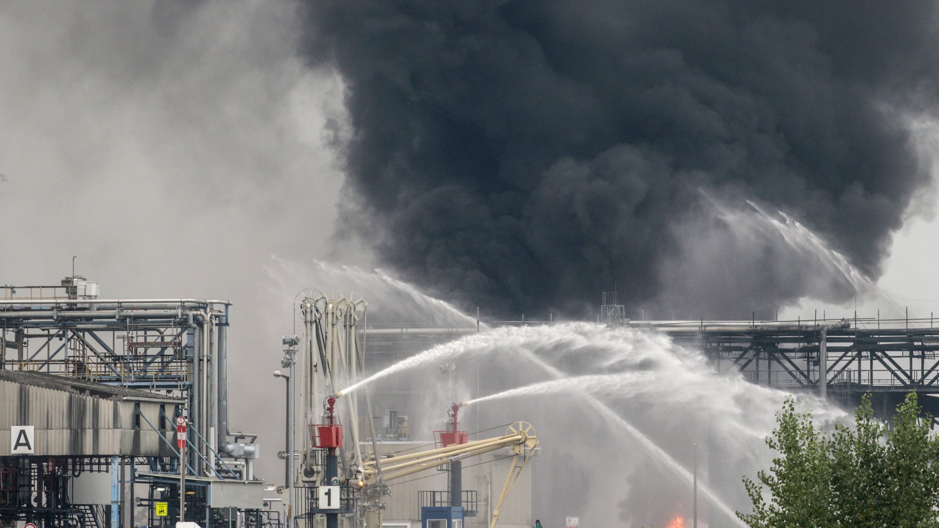 Explosion at BASF plant, Germany