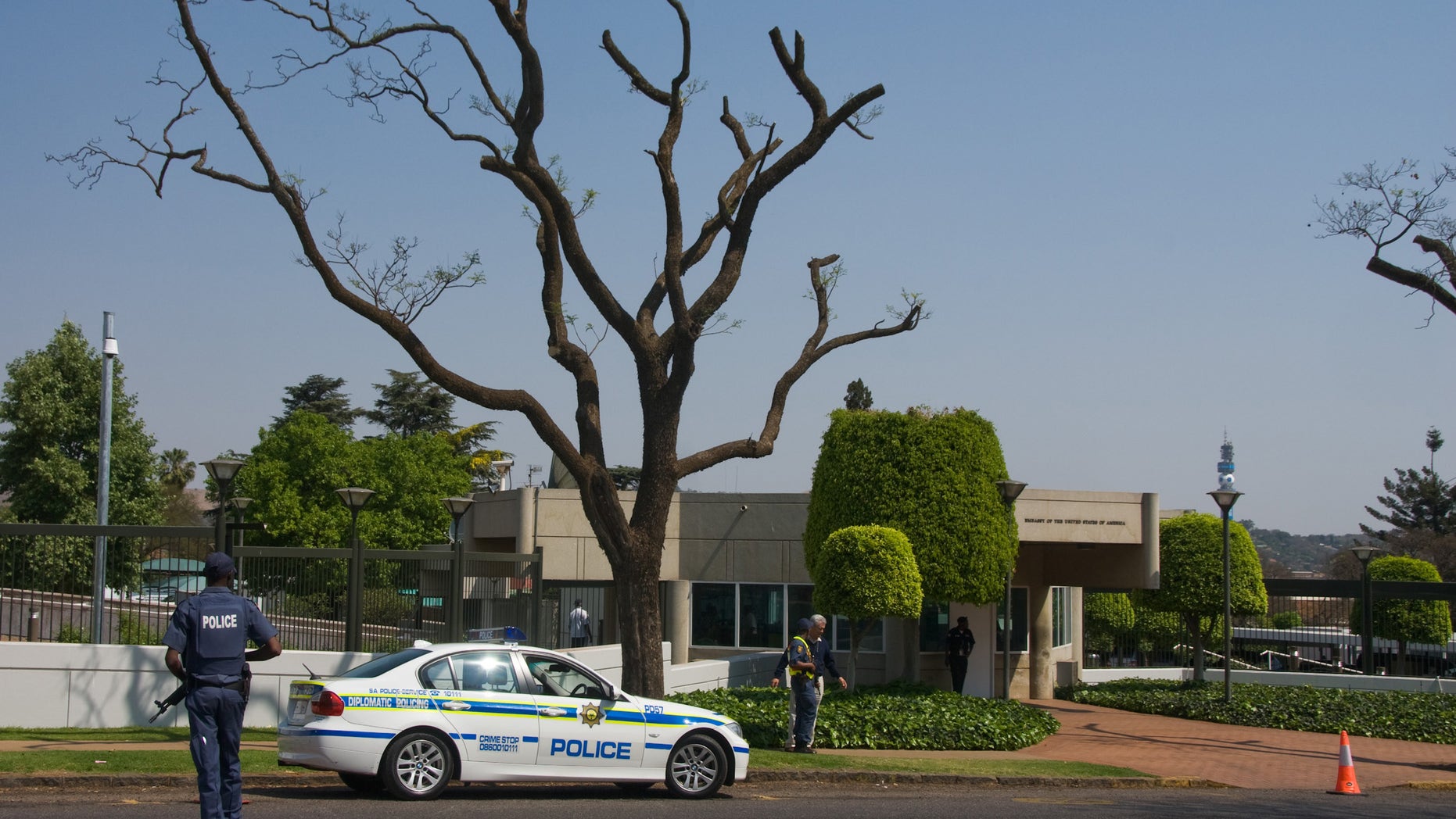 The U.S. Embassy in Pretoria, in 2009.