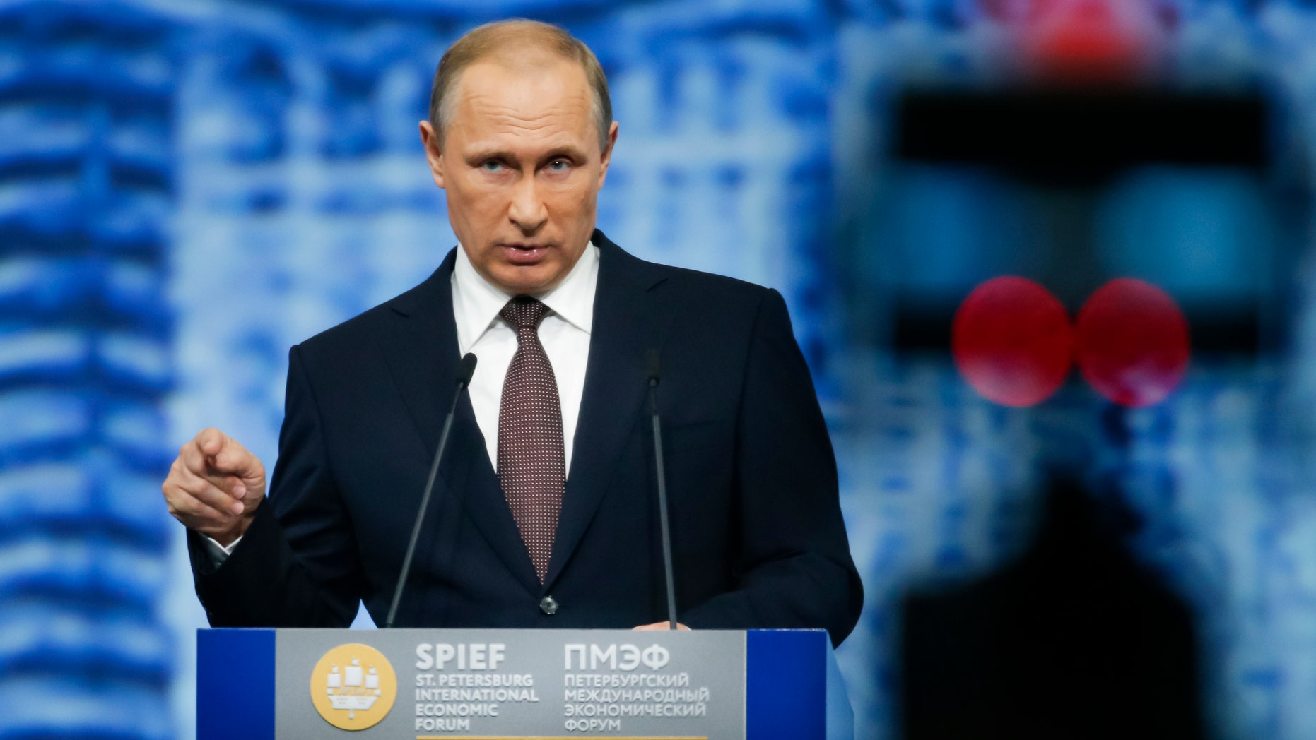 Russian President Vladimir Putin on Friday.