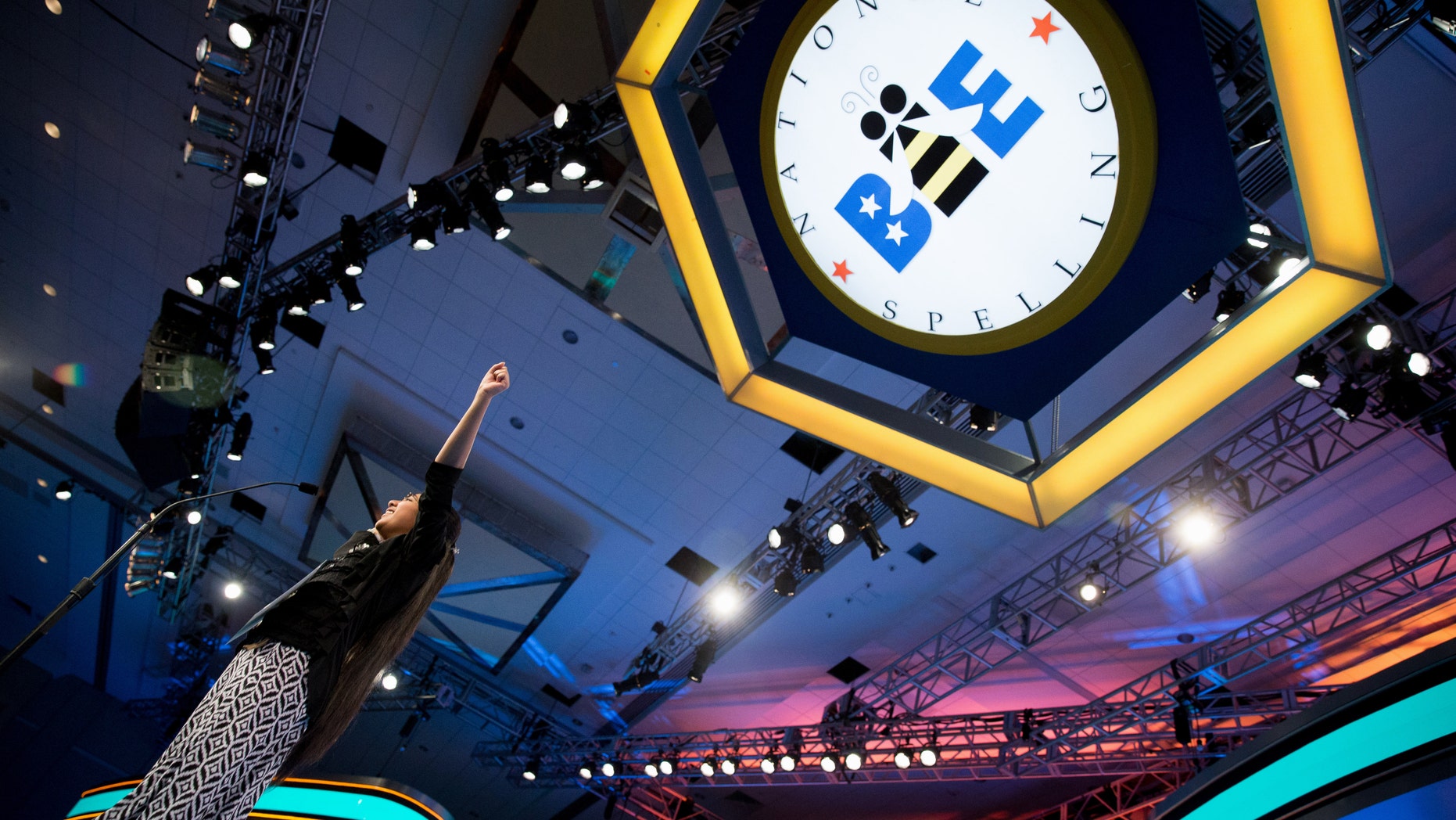 The semifinals of the 2015 Scripps National Spelling Bee in Oxon Hill, Md.