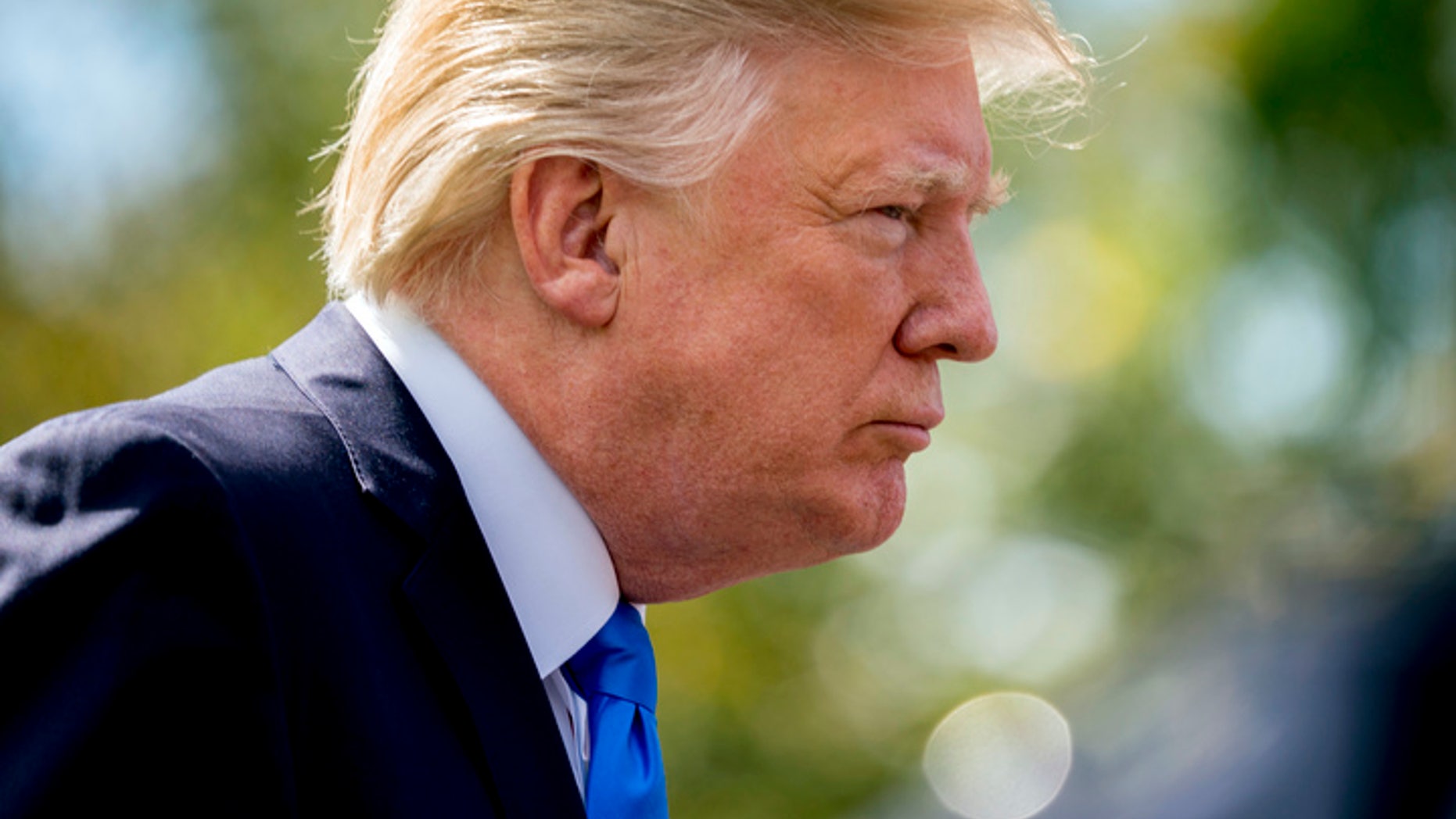 President Trump reacted to the terror attack in Lower Manhattan on Tuesday by saying it was done by a “sick and deranged person.”