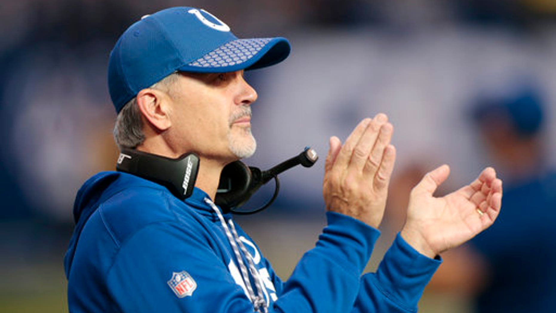 Indianapolis Colts head coach Chuck Pagano was fired after his team ended the season with a 4-12 record.