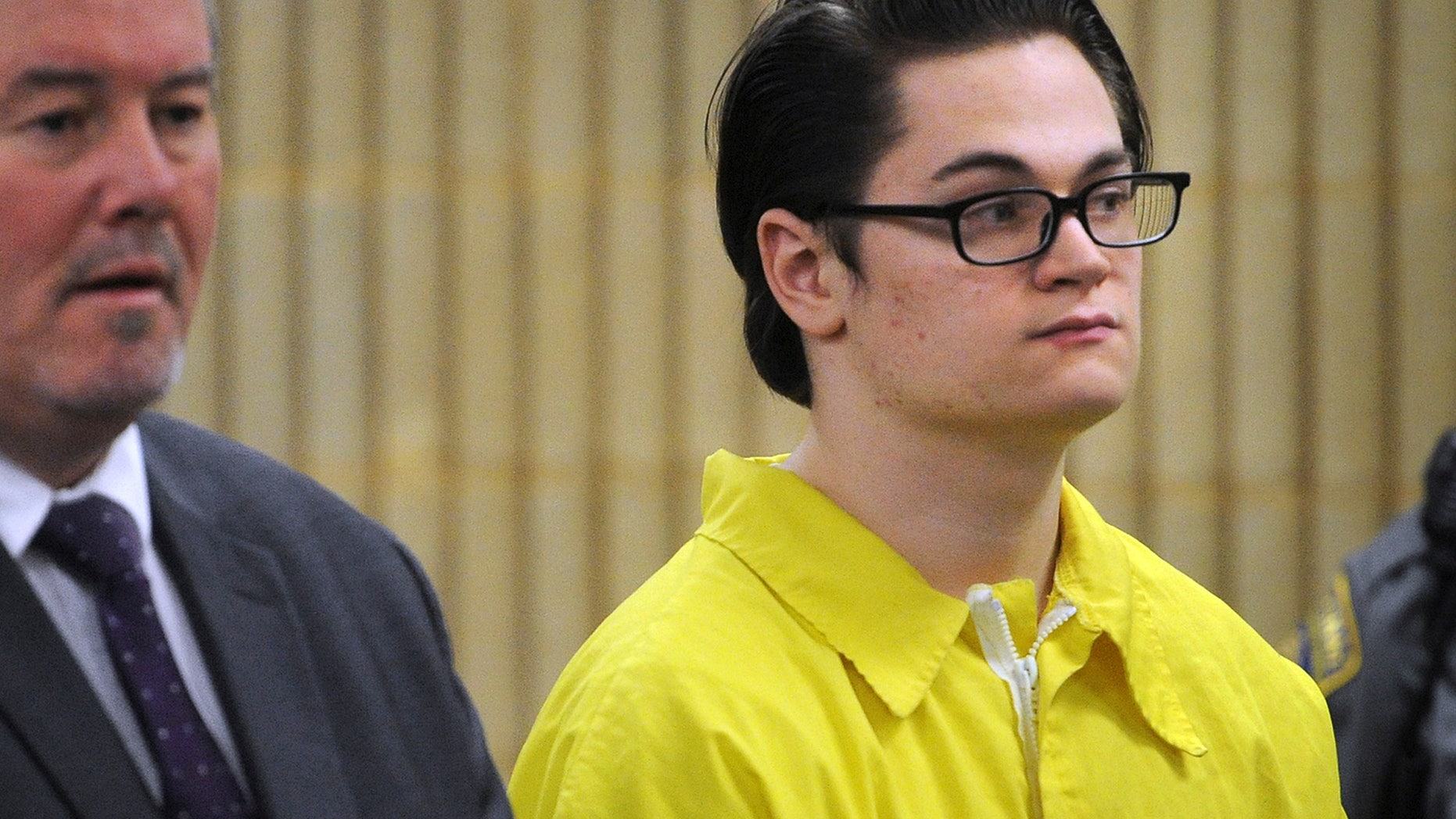 Christopher Plaskon, right, in January.