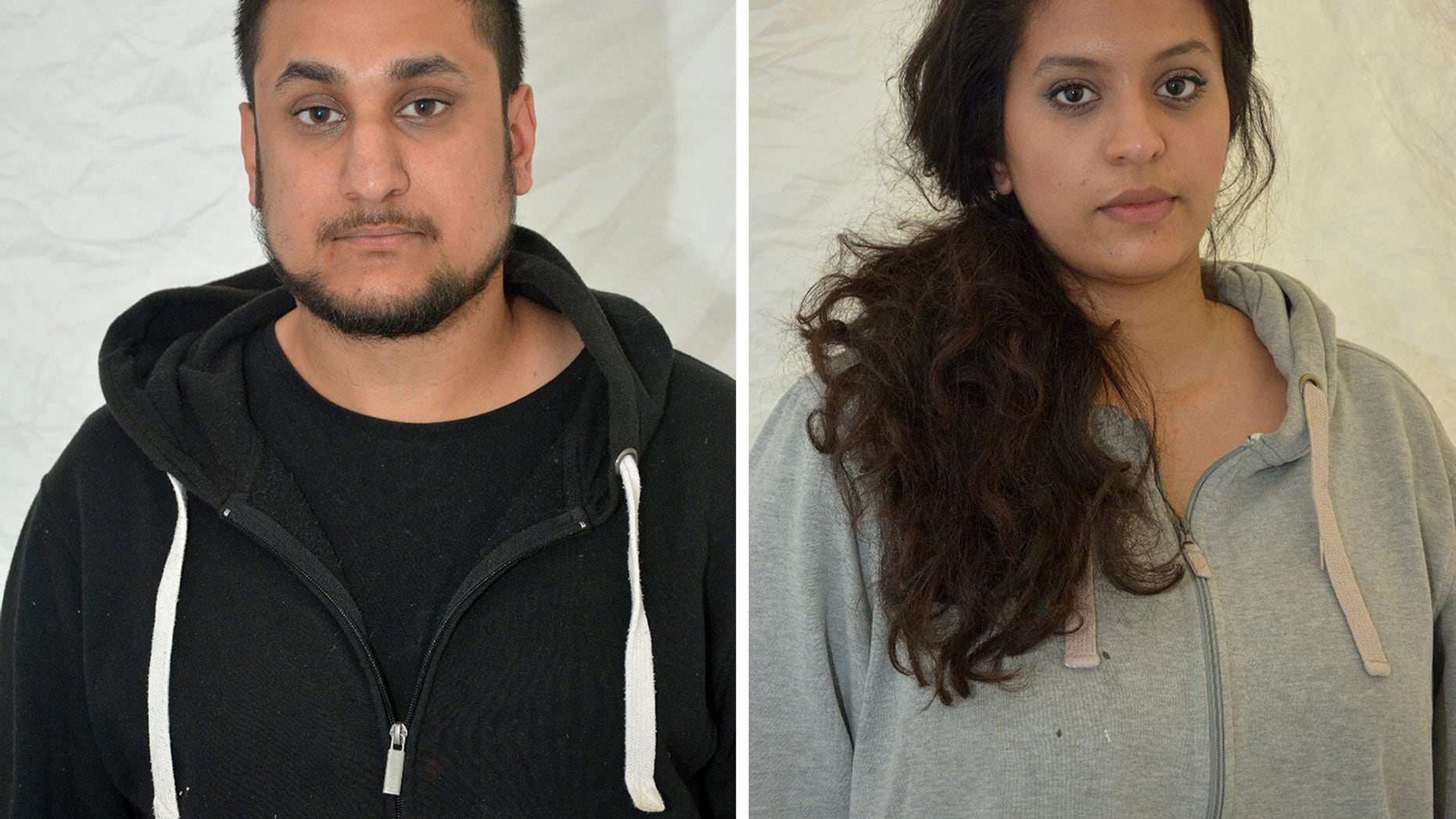 Mohammed Rehman and his wife, Sana Ahmed Khan.