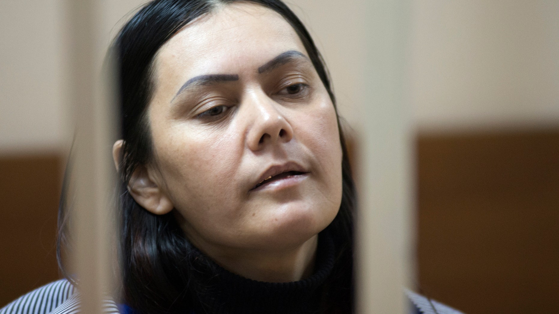 Gulchekhra Bobokulova in court on Wednesday.
