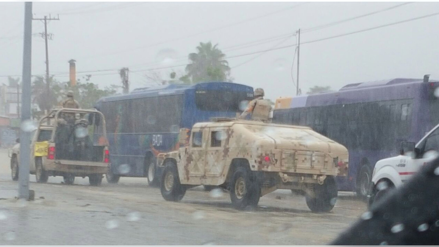 Preparations for Tropical Storm Javier in Baja California.