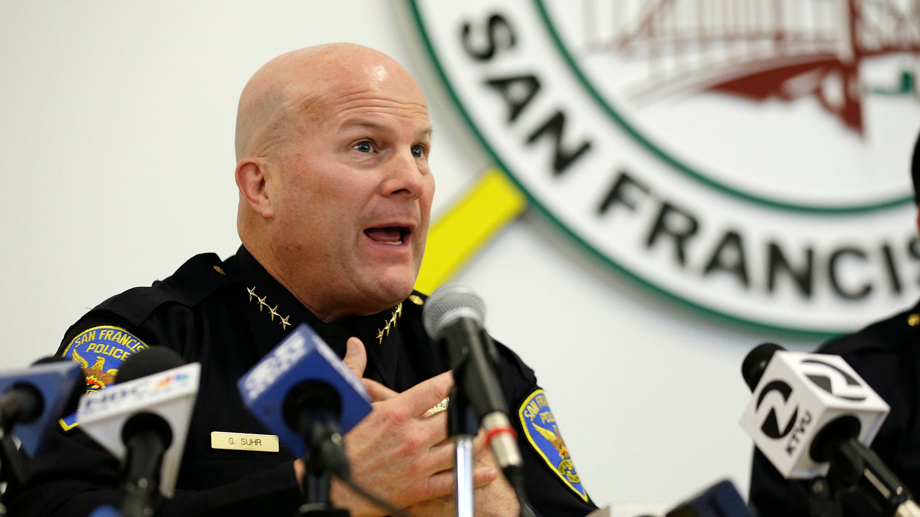 San Francisco police Chief Greg Suhr.