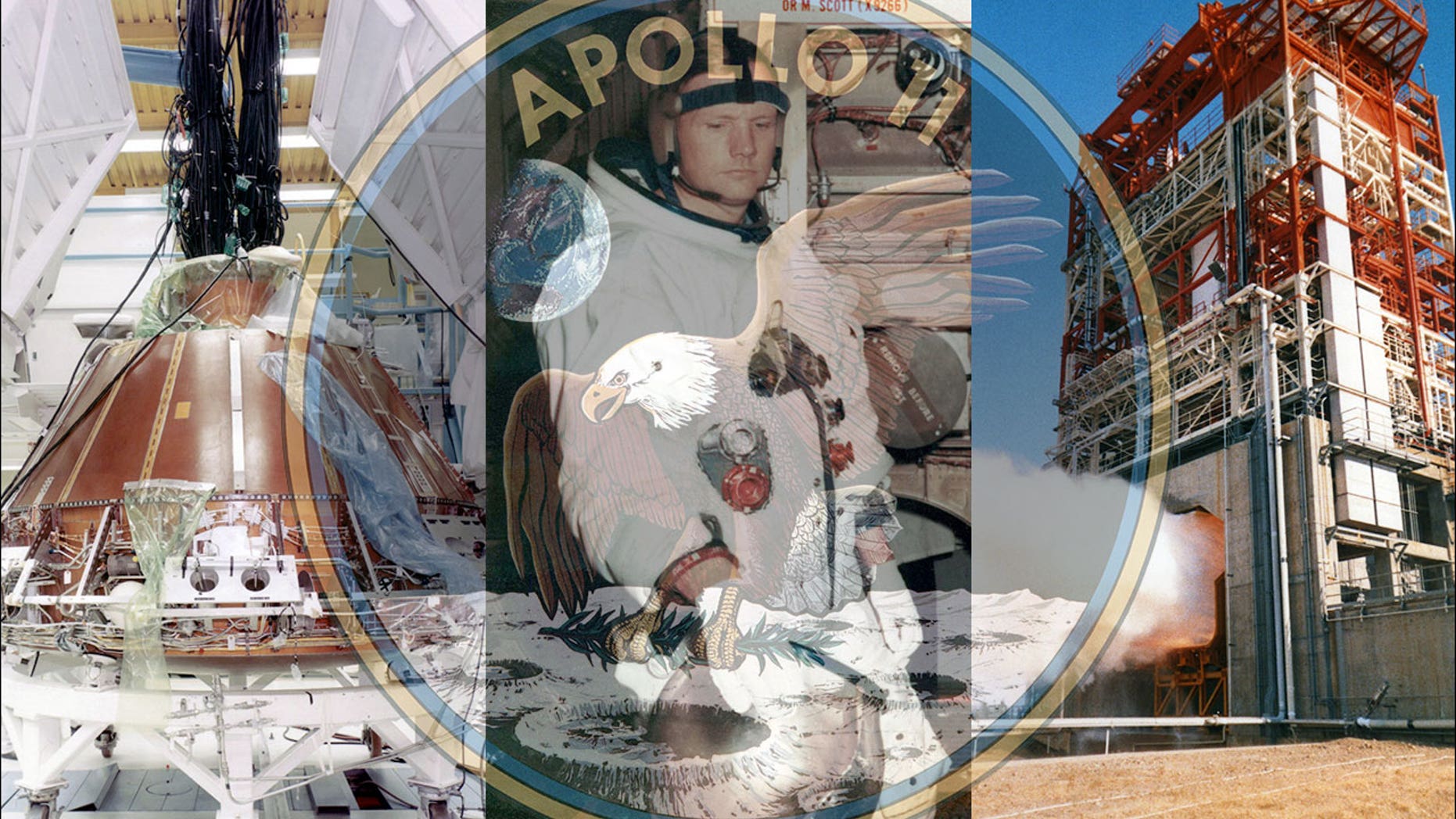 One year before Apollo 11 made history by landing on the moon, the mission’s hardware and astronauts were still coming together.