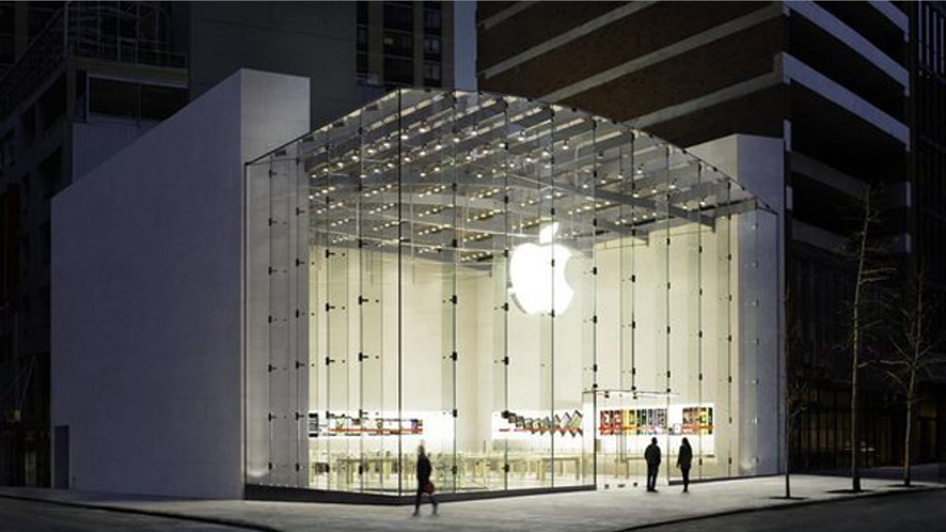 The Apple Store on Broadway in Manhattan's Upper West Side.