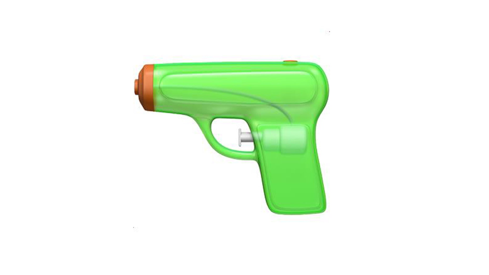Apple's water gun emoji (Apple)