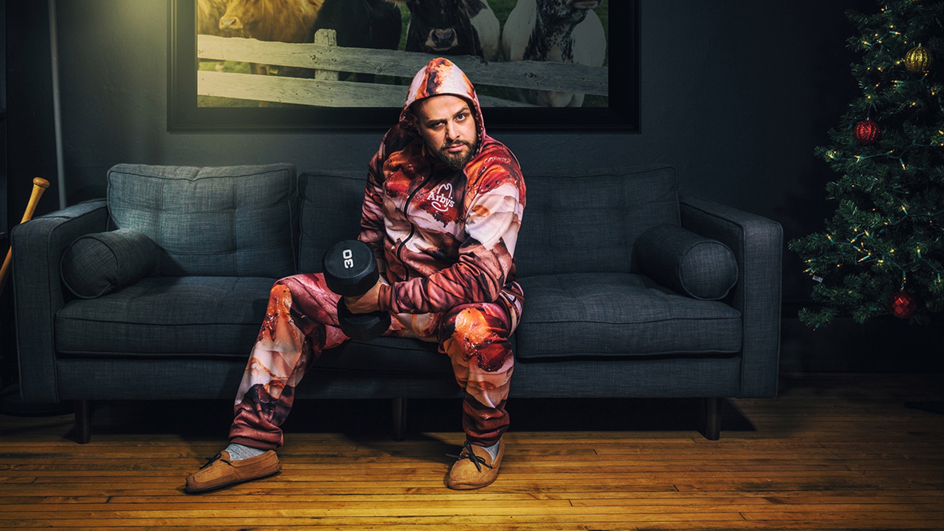 Arby's is rolling out a sweat suit inspired by the "Meat Sweats" phenomenon.