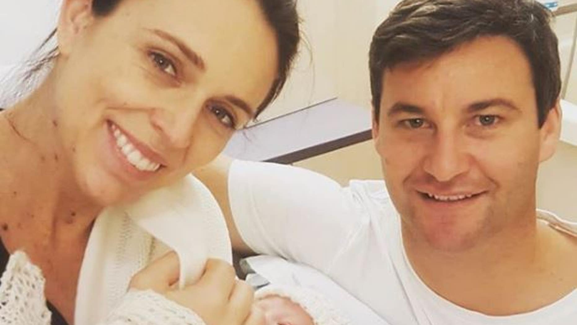 New Zealand Prime Minster Jacinda Ardern gave birth to a baby girl Thursday afternoon.