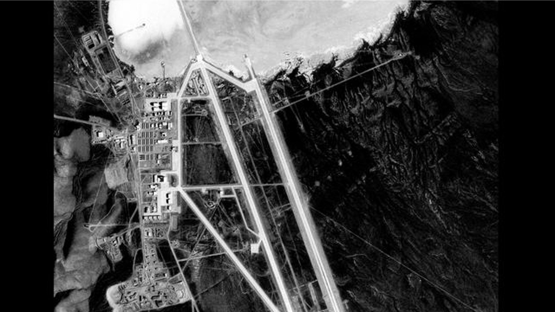 FILE: March 15, 1998: This satellite image shows Area 51, a military base on the Nevada Test Site.