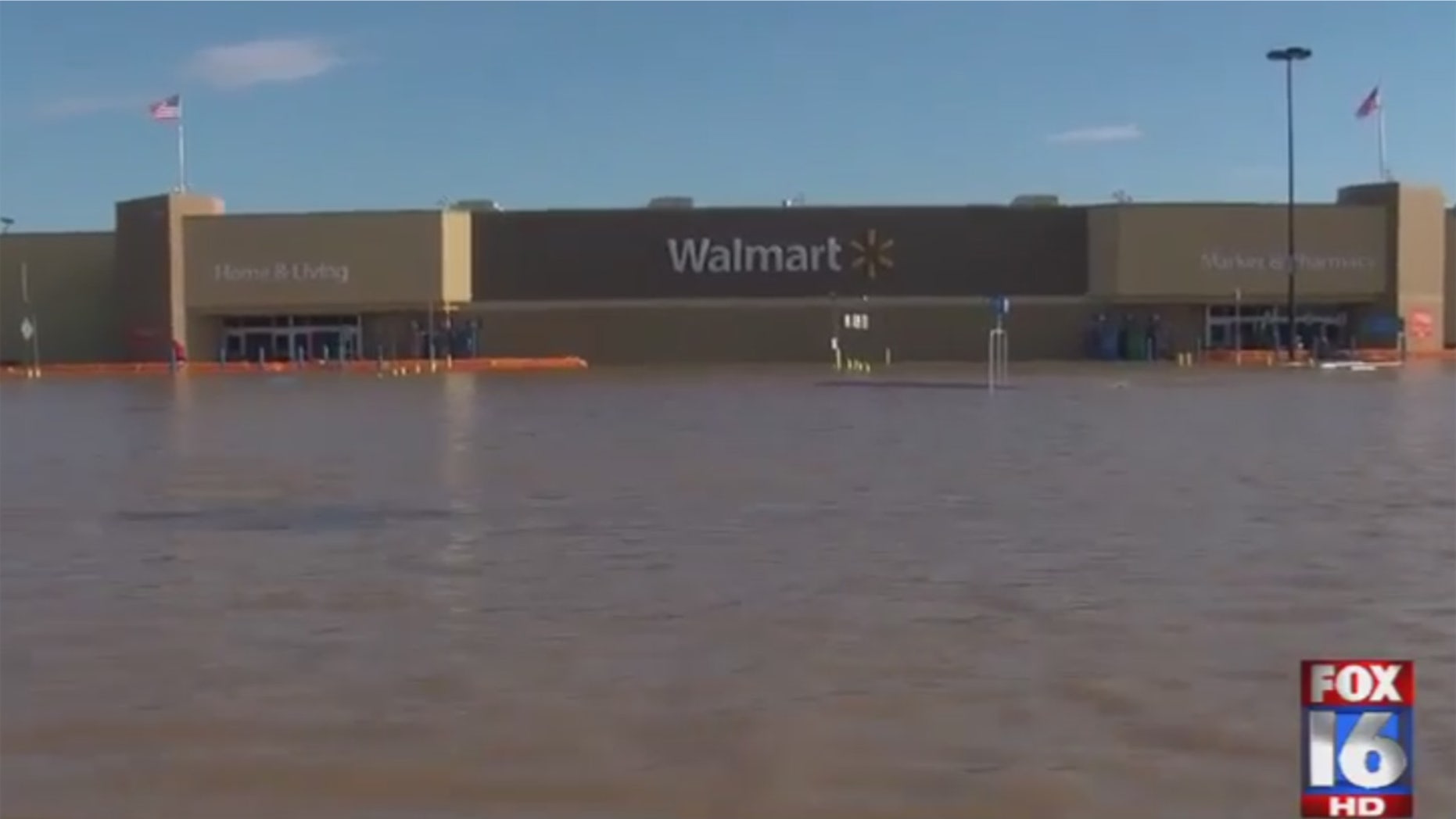 Flooding in Pochahontas, Arkansas.