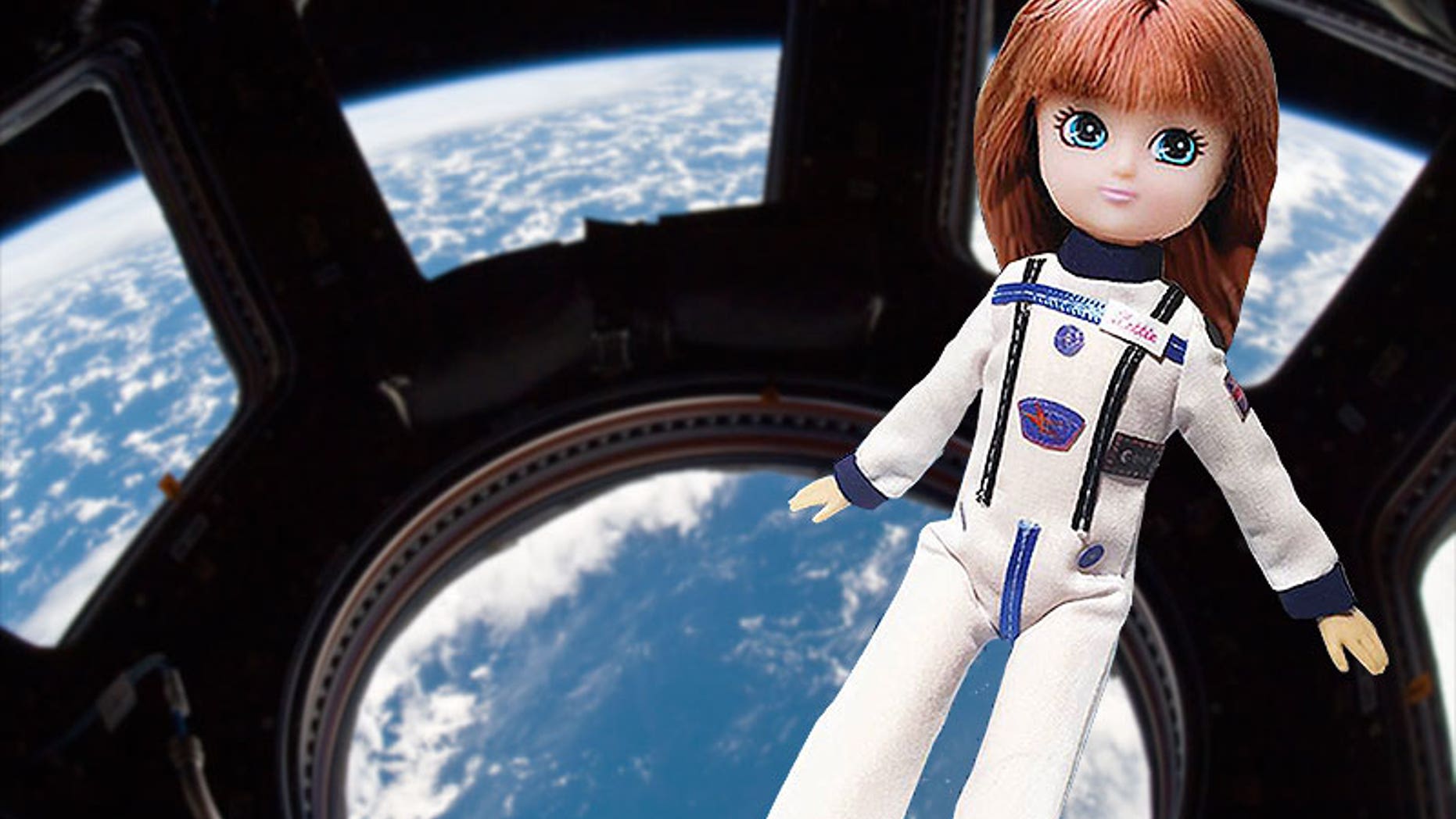Previously only pictured on social media, Arklu plans to release in 2017 a spacesuit accessory for its Stargazer Lottie doll, which flew to the International Space Station in 2015.