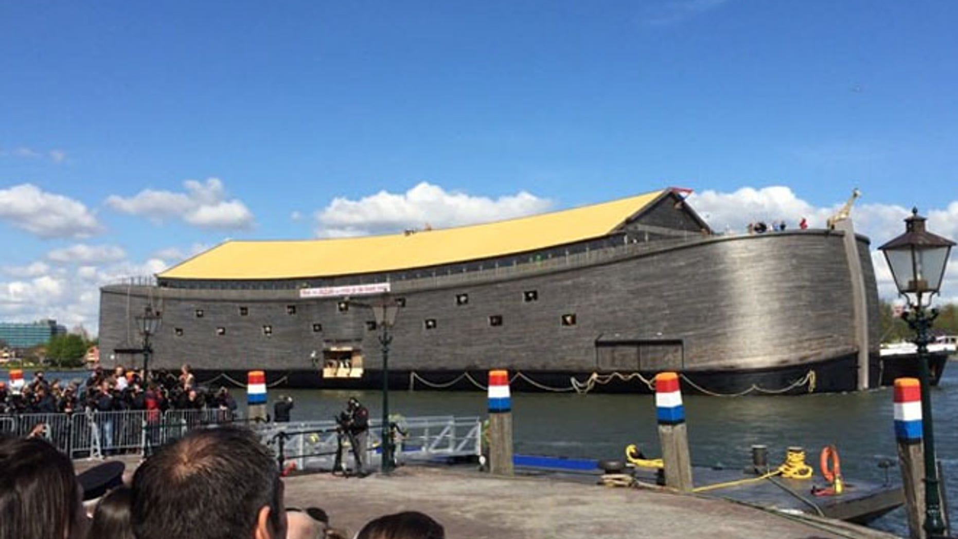 The ark is a major tourist attraction in Holland, but could be bound for the Americas. (Ark of Noah Foundation)