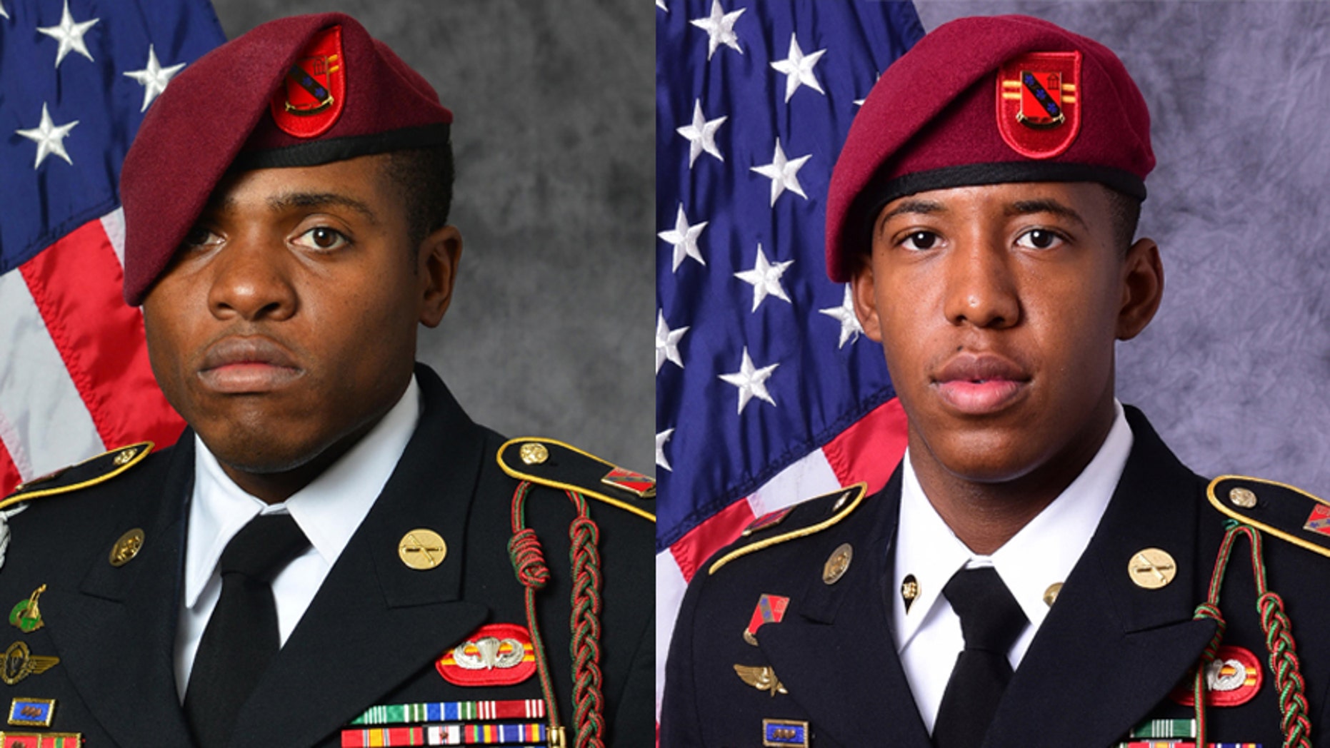 U.S. Army, Sgt. Roshain E. Brooks (L) & Sgt. Allen L. Stigler Jr.(R)