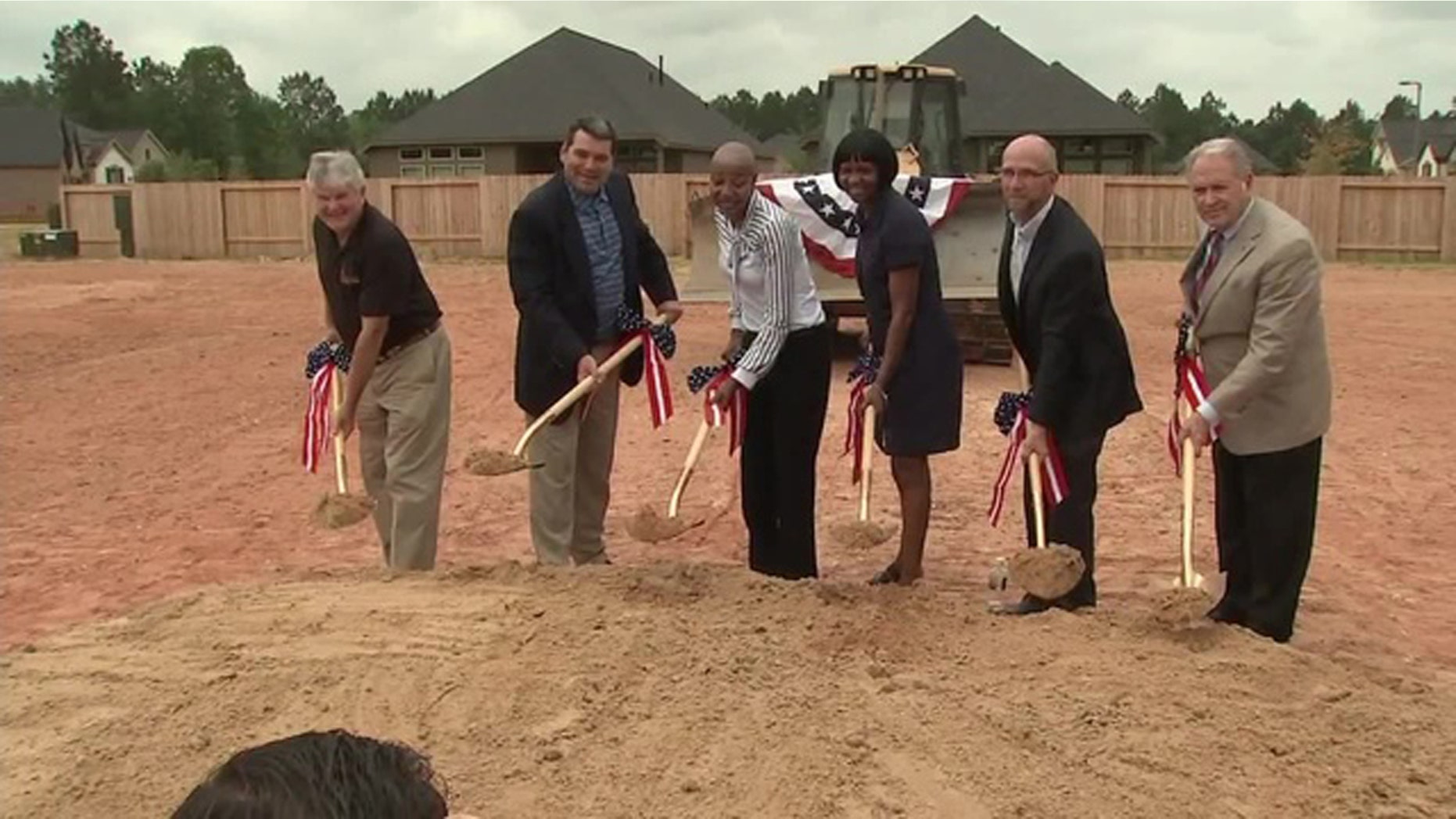 Medically-retired U.S. Army Sergeant Demitra Jarrett couldn't contain her tears after learning she was being gifted with a home.