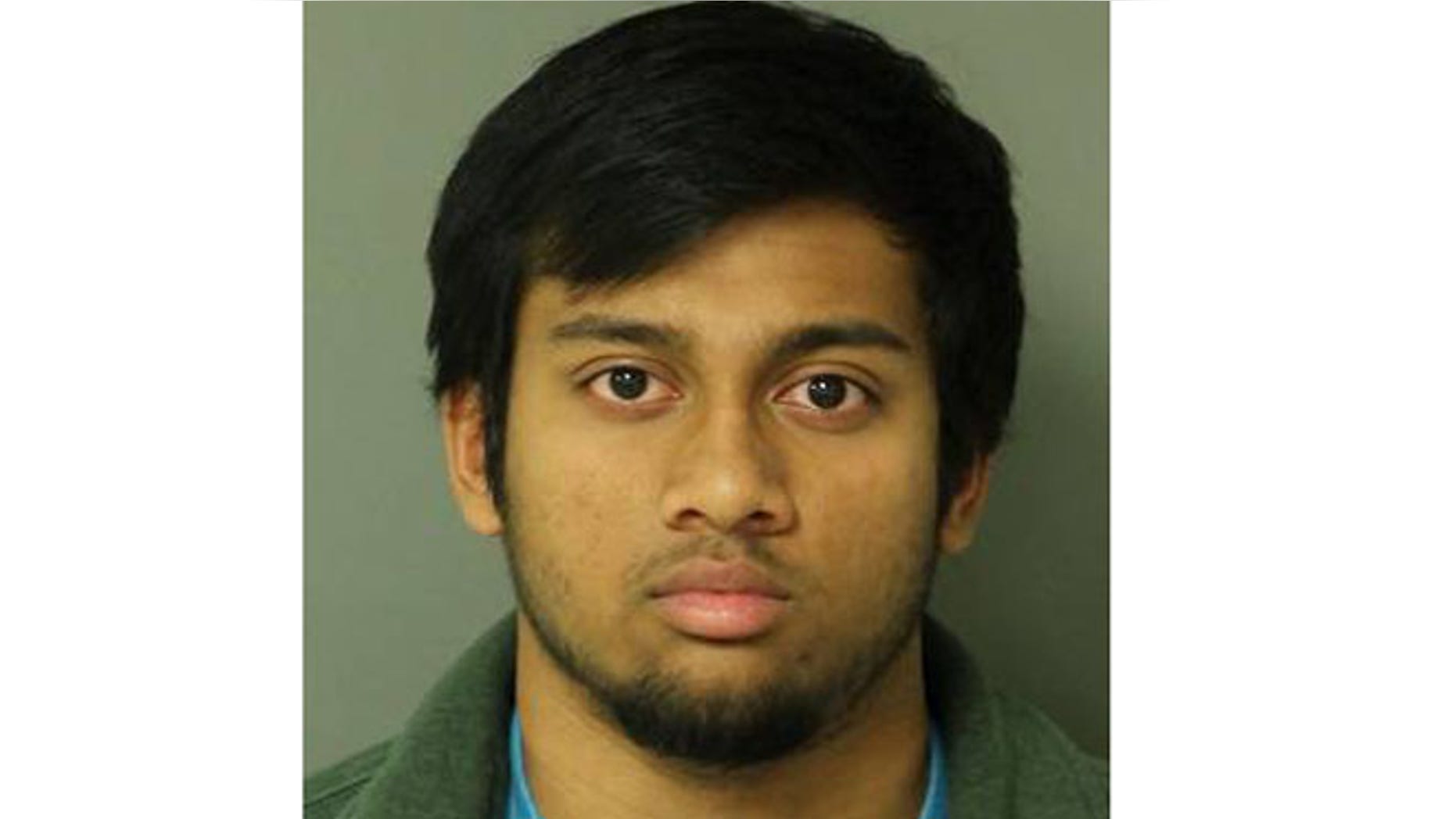 Mugshot for Arvan Uppalapati, charged with killing his mother in North Carolina more than a year ago.