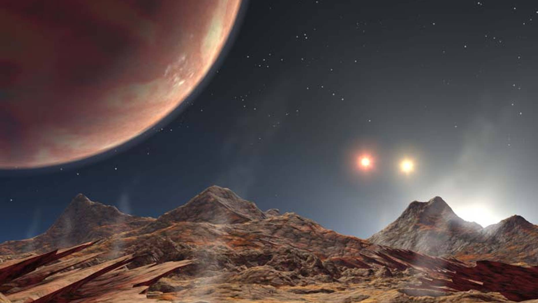 Artist's Concept of HD 1885 Ab