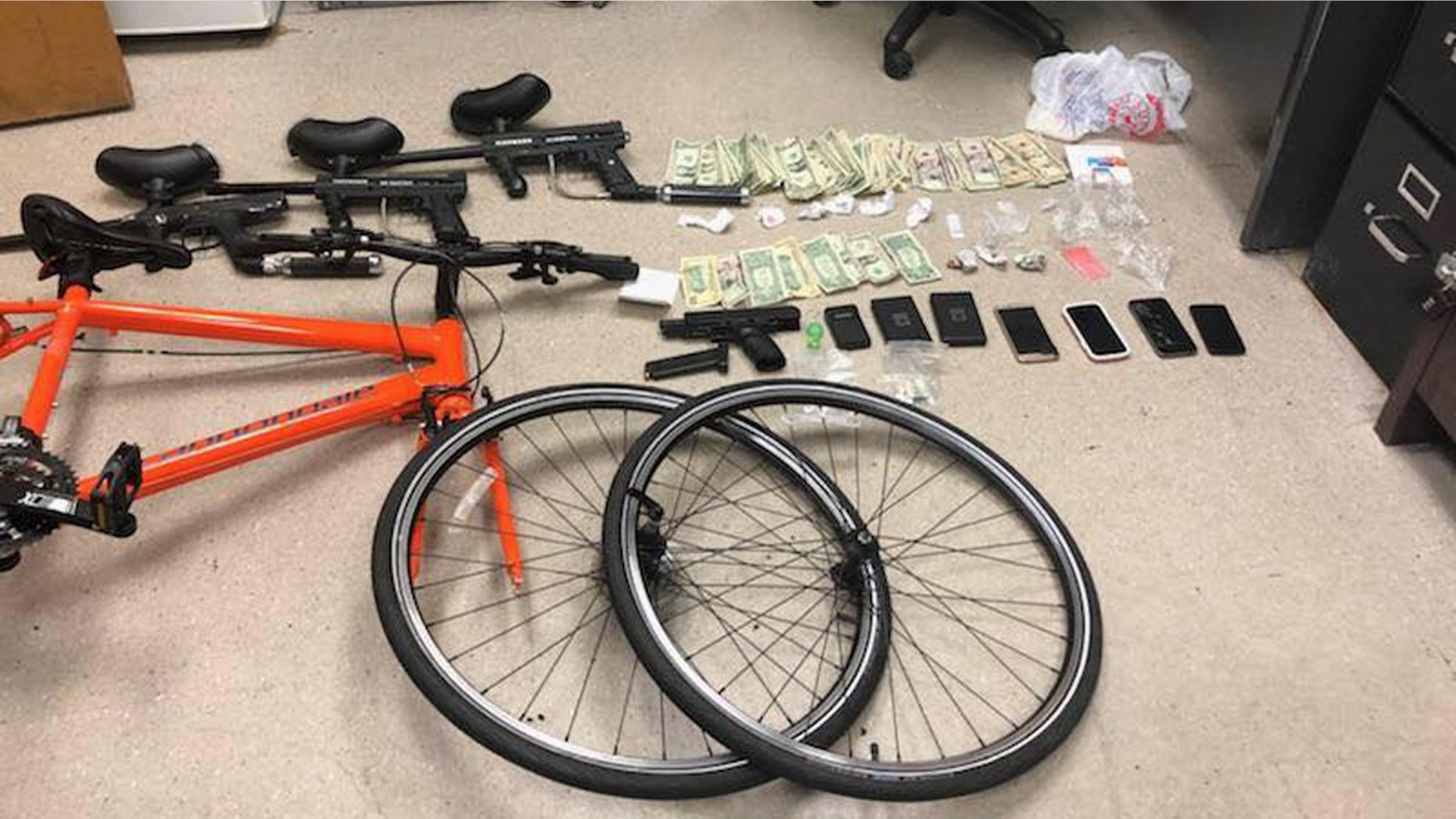 Asbury Park Police said they arrested three people Friday on drug and weapons charges after executing a search warrant over a reported threat.