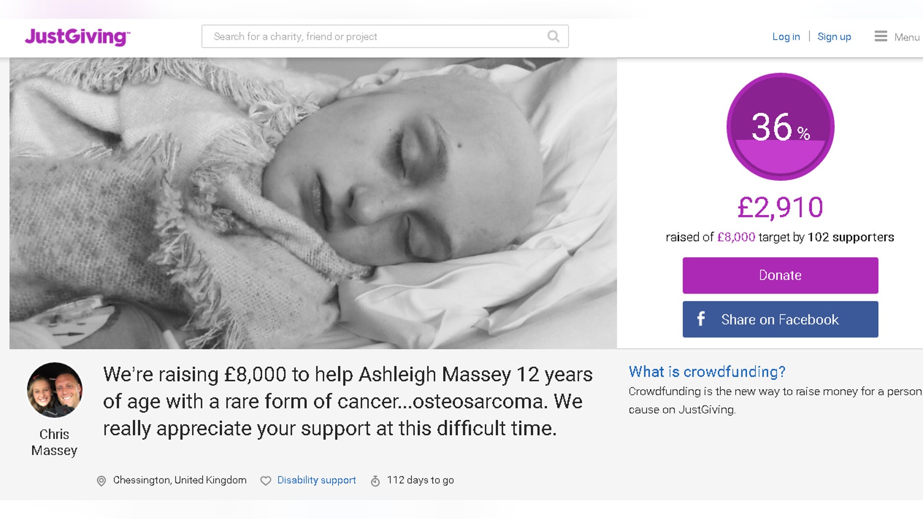 (JustGiving)