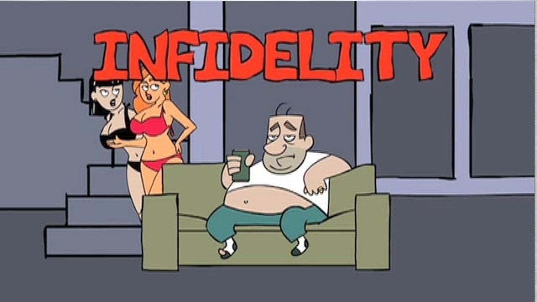 This commercial for pro-infidelity site AshleyMadison.com was pitched to NBC for a slot during 'The Marriage Ref,' but the network declined to air the ad.