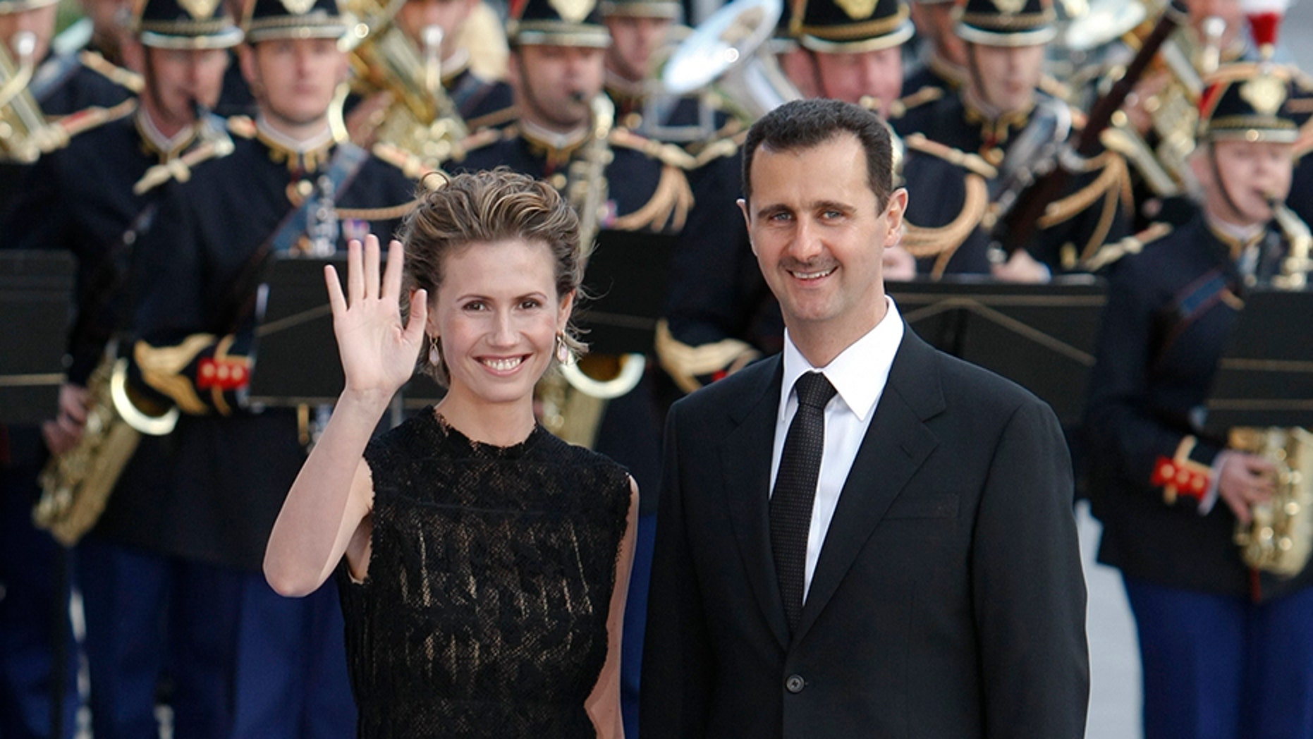 Syrian Dictator Ad Wife Living Life Of Luxury While Country In July 13 2008 Syria S President Bashar Al Ad And Wife Asma Arrive At