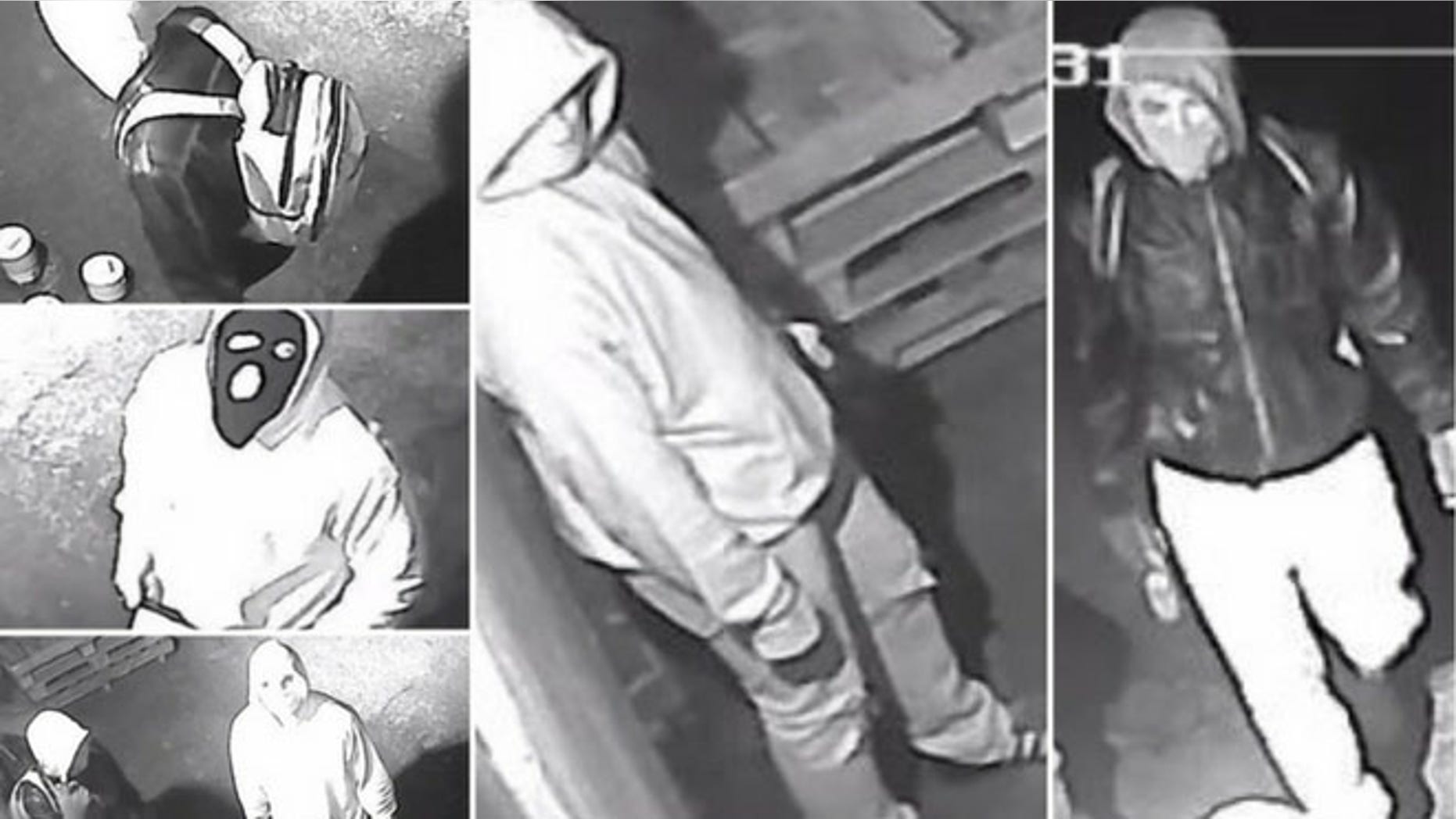 Surveillance footage caught three individuals trying to burglarize a Whitehall, Pa., gun shop on Feb. 23.