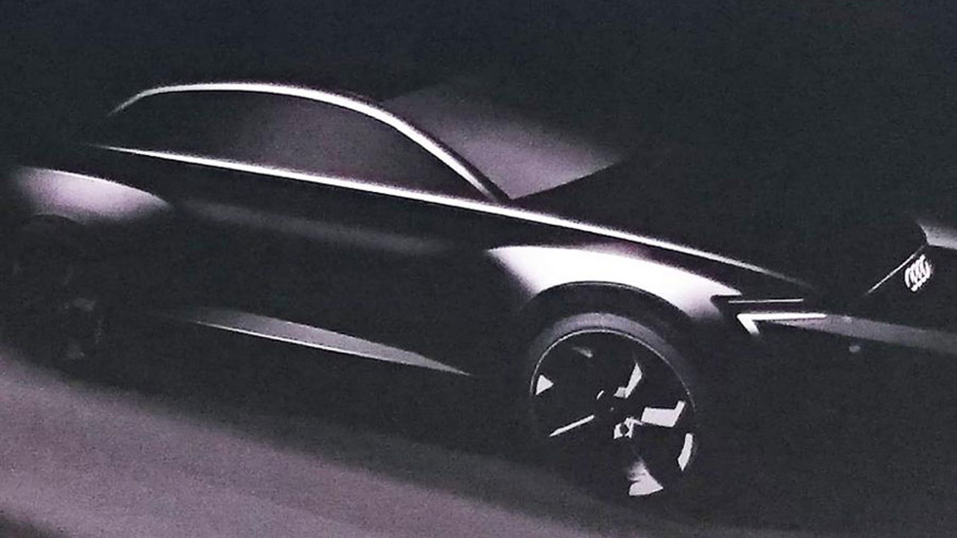 Audi crossover teaser image