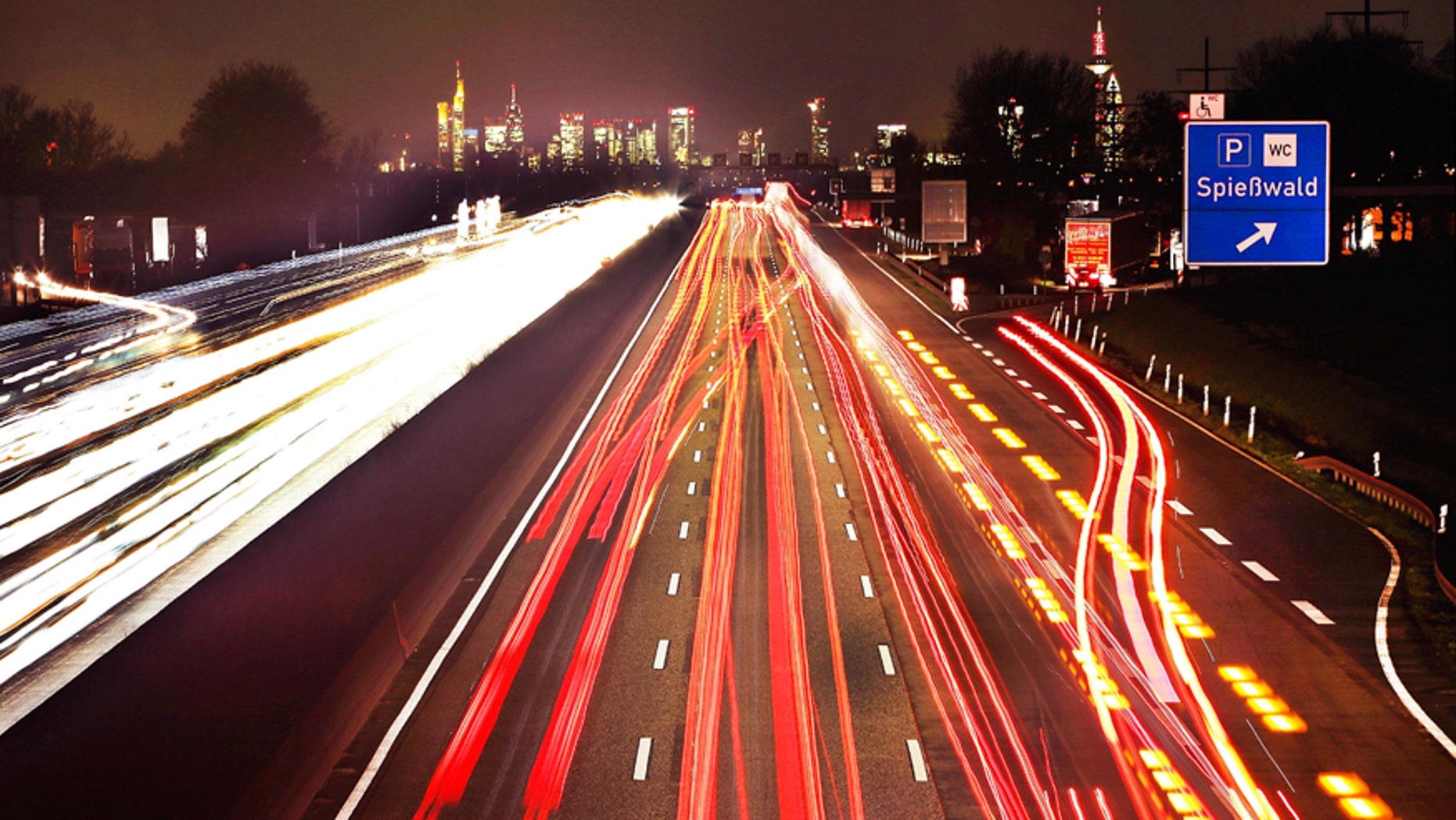 A5 highway near Frankfurt