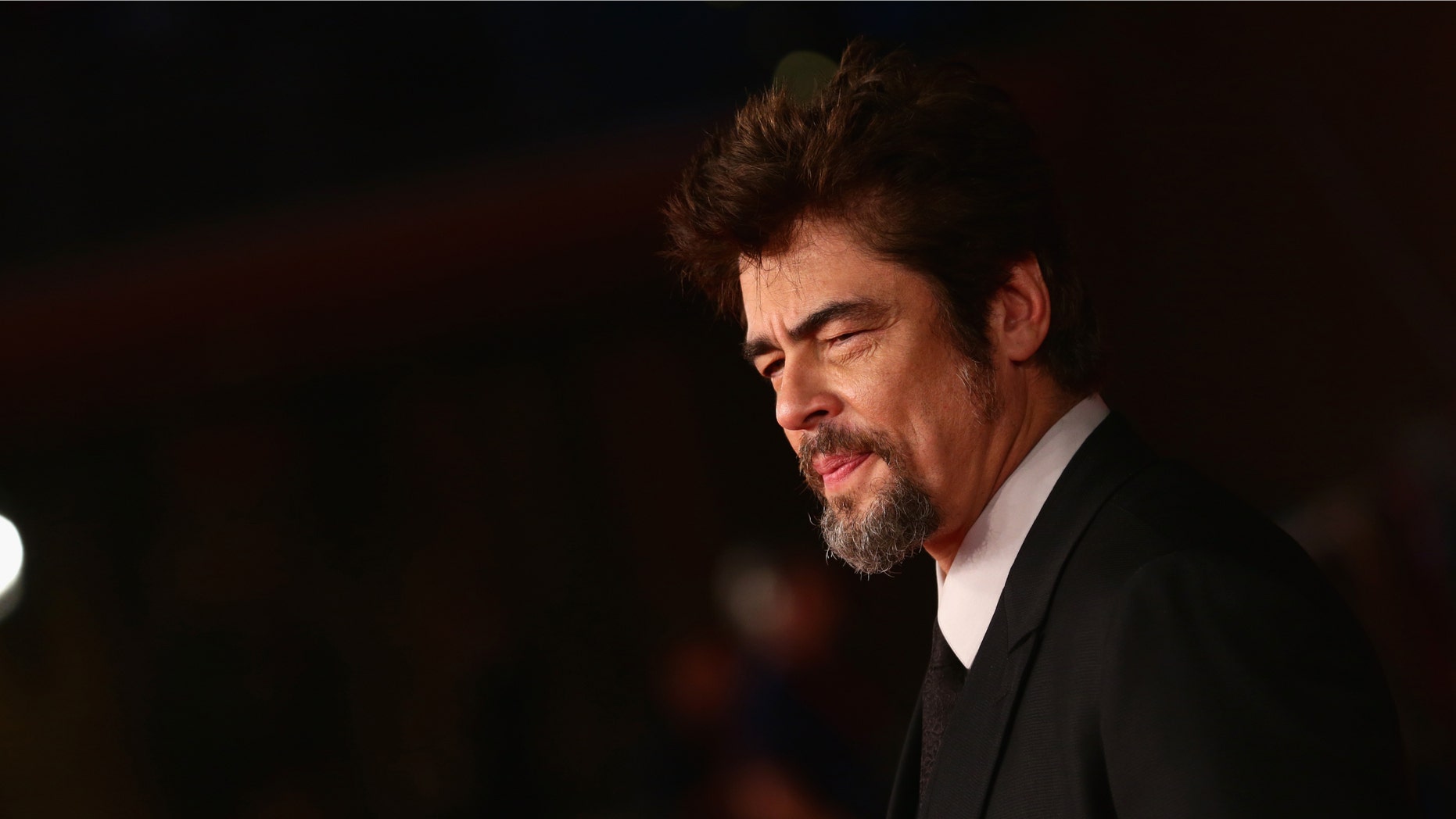 ROME, ITALY - OCTOBER 19: Benicio Del Toro attends the 'Escobar: Paradise Lost' Red Carpet during the 9th Rome Film Festival on October 19, 2014 in Rome, Italy. (Photo by Vittorio Zunino Celotto/Getty Images)