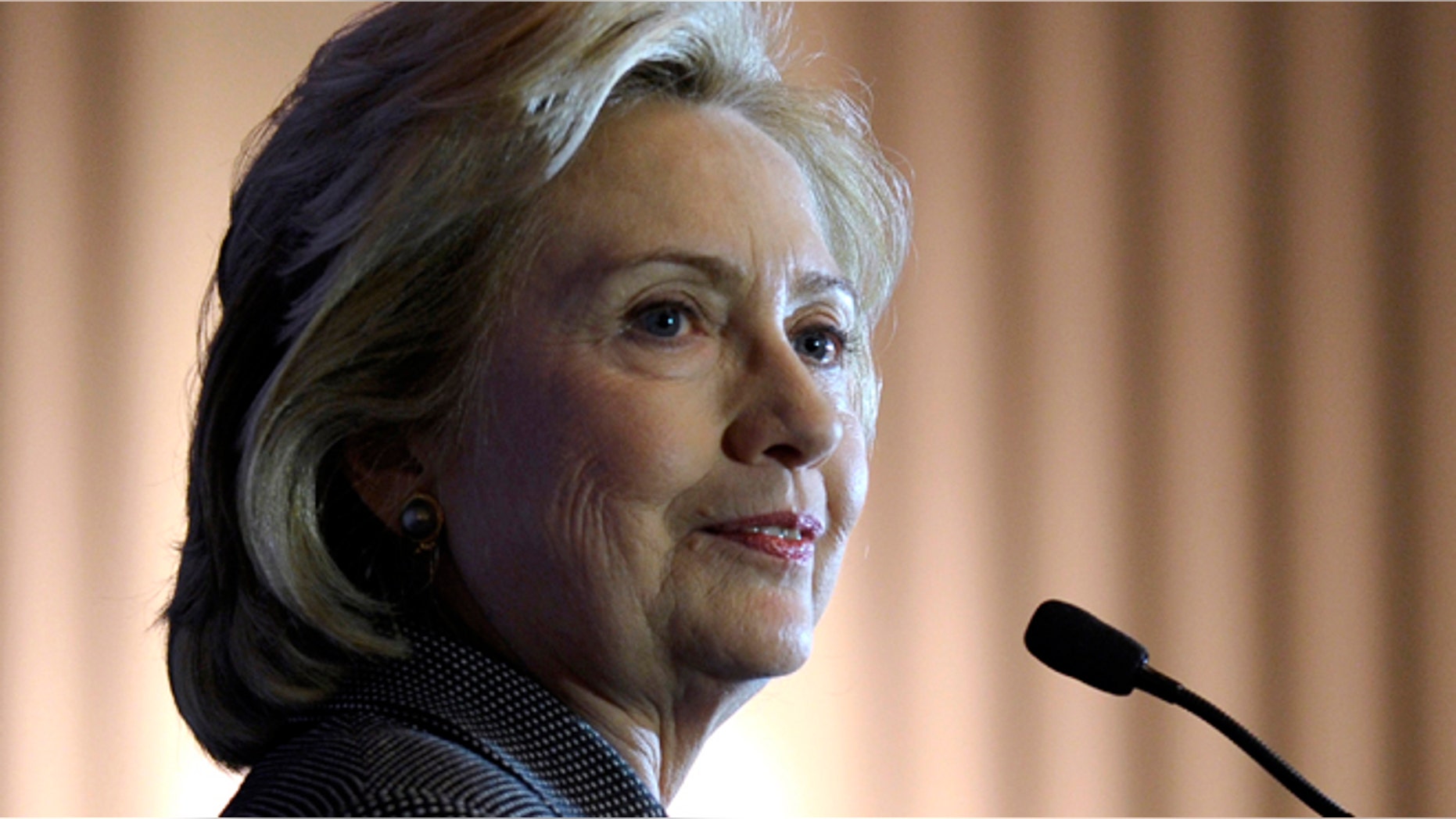Former Secretary of State Hillary Rodham Clinton.