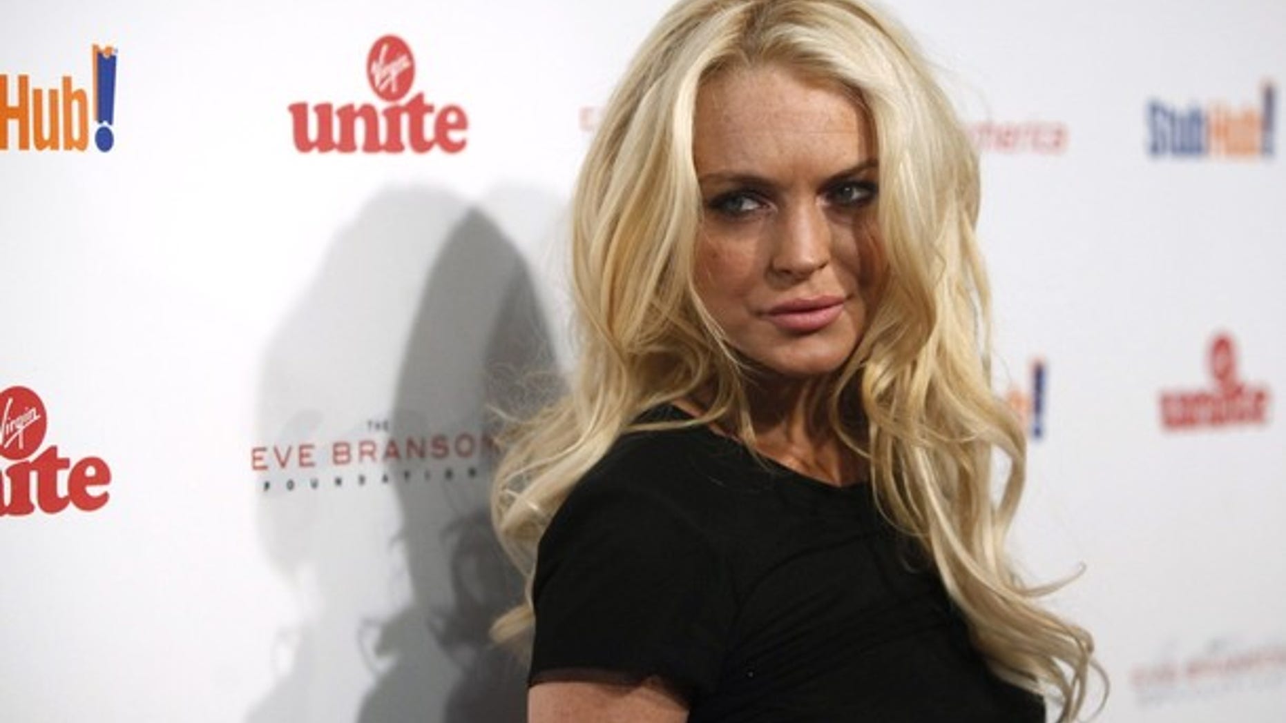 October 26, 2009: Actress Lindsay Lohan arrives at Sir Richard Branson and Eve Branson's Rock the Kasbah Gala to benefit Virgin Unite and the Eve Branson Foundation at Vibiana in Los Angeles.