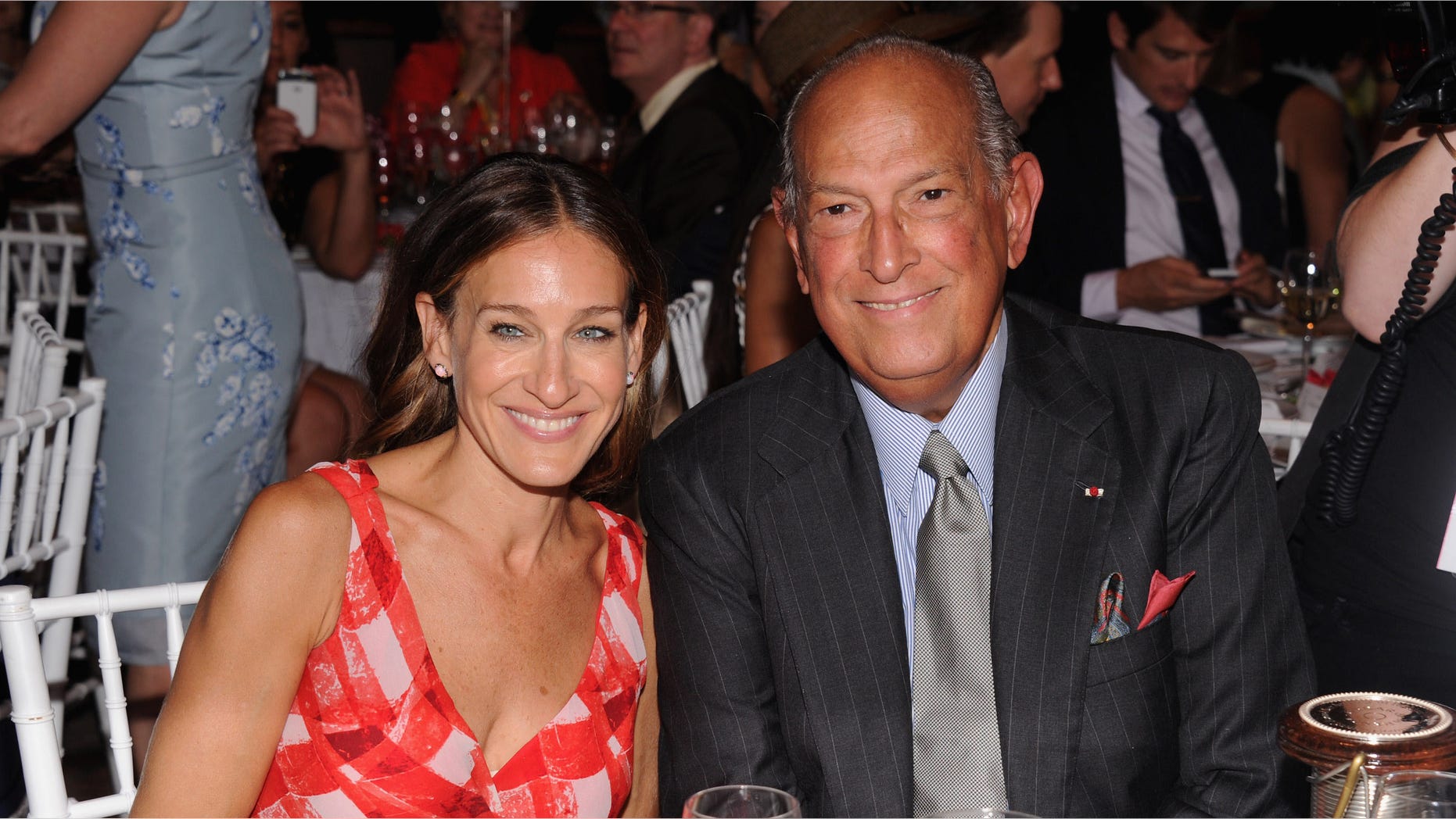 Sarah Jessica Parker and Oscar de la Renta attend the 2012 Couture Council for the Museum in New York City.