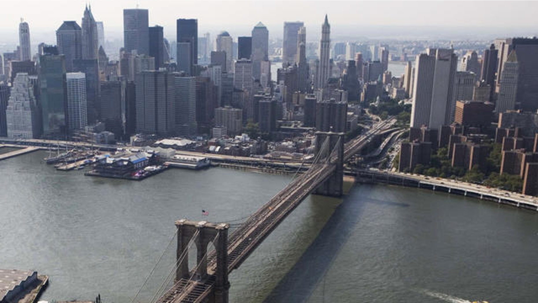 Shown here is the Brooklyn Bridge.