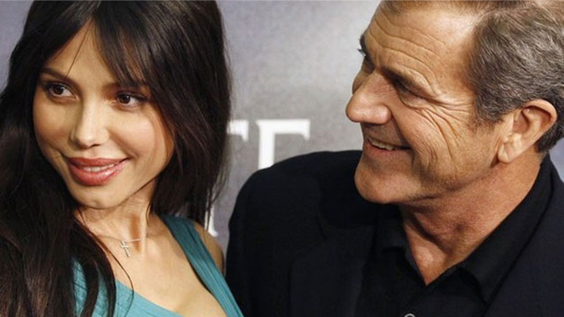 Oksana Grigorieva and Mel Gibson in happier times in 2009.