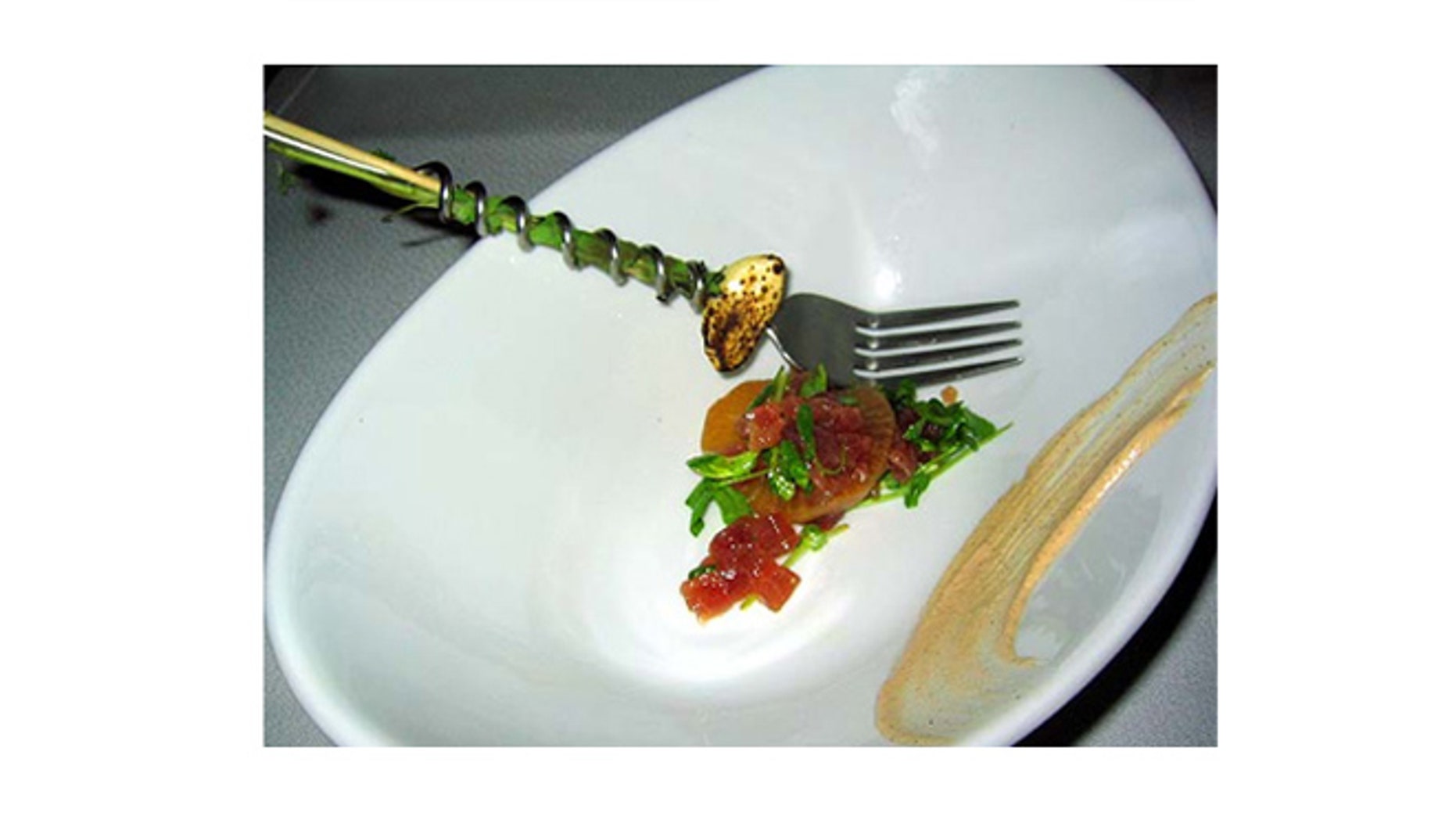 Dish at Chicago's Moto