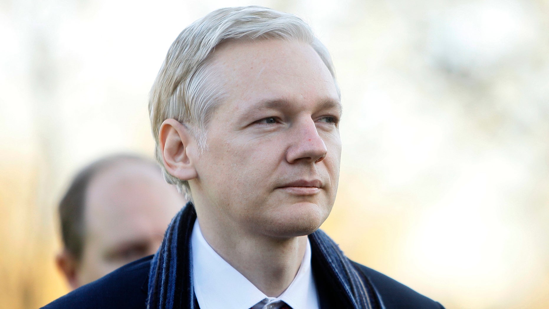 Feb. 8: WikiLeaks founder Julian Assange arrives at Belmarsh Magistrates' Court in London.