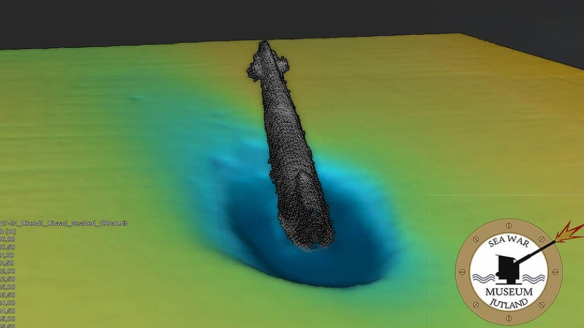 Denmark’s Sea War Museum discovered the U-3523 roughly 403 feet below sea level.