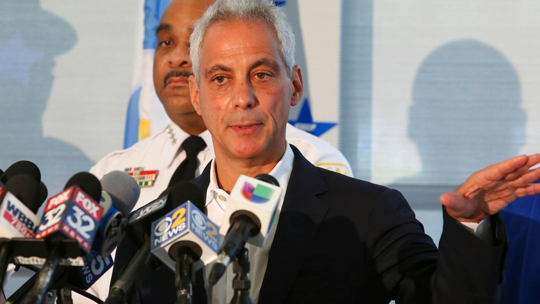 Embattled Chicago Mayor Rahm Emanuel.