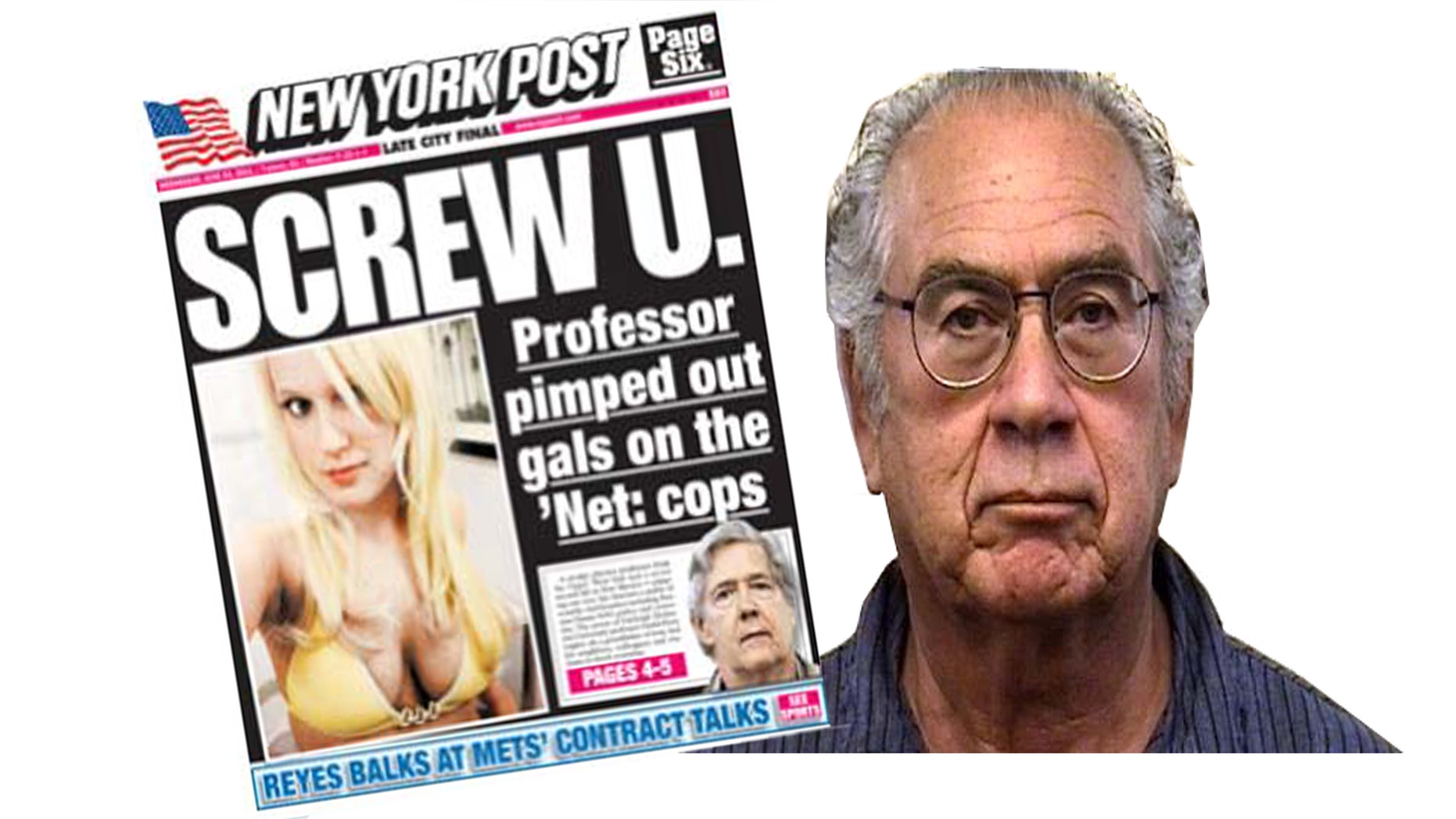 F. Chris Garcia, former president at the University of New Mexico, was arrested in connection with a prostitution ring, which was splashed on the cover the New York Post.
