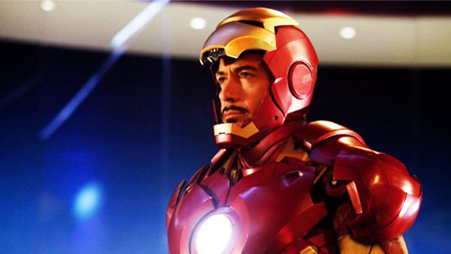 Robert Downey Jr. is back as billionaire industrialist Tony Stark, aka Iron Man, in "Iron Man 2."
