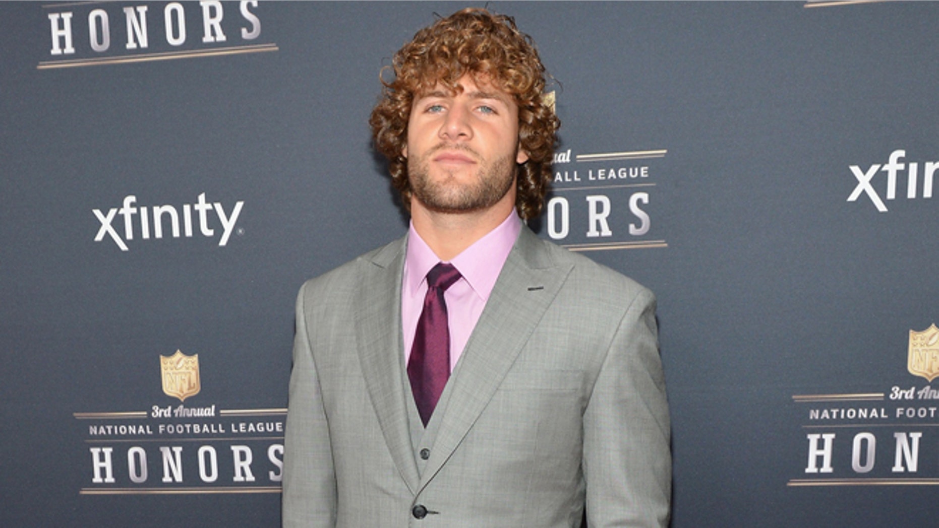 Kiko Alonso attends the 3rd Annual NFL Honors at Radio City Music Hall on February 1, 2014 in New York City.