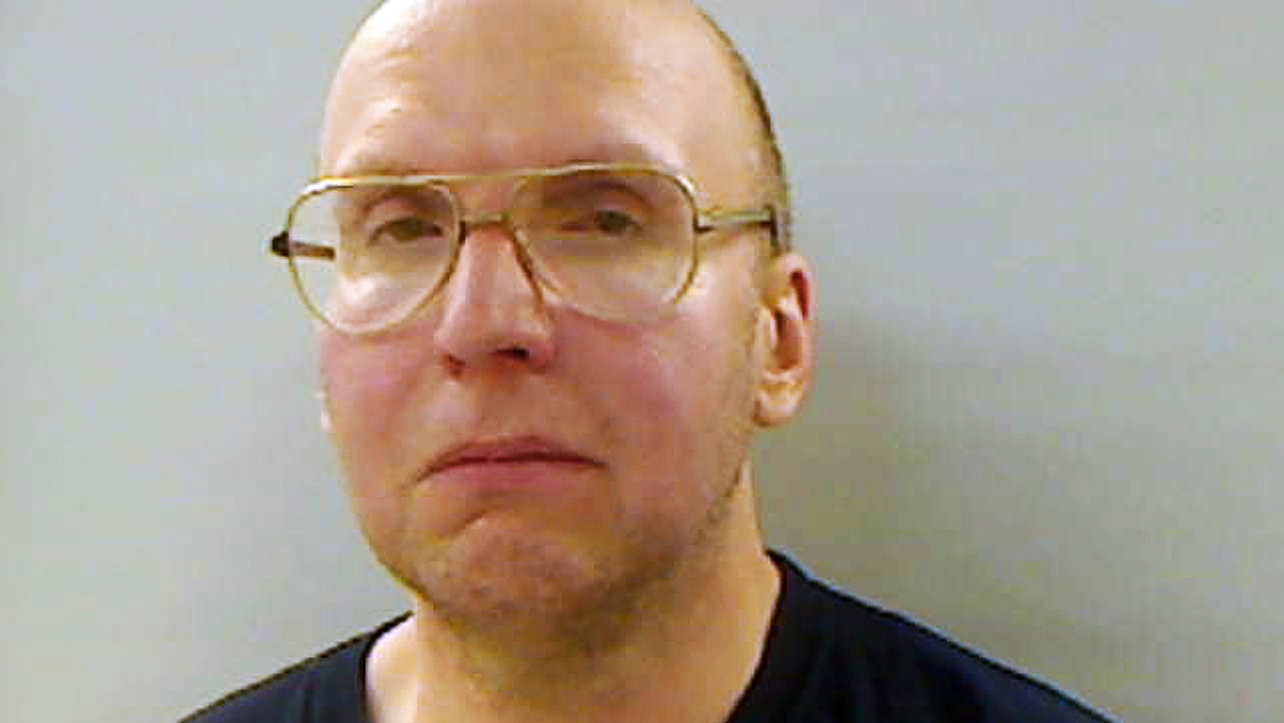 FILE - This April 2013 file booking photo provided by the Kennebec County Sheriff's Office in Augusta, Maine, shows Christopher Knight, arrested Thursday, April 4, 2013, while stealing food from a camp in Rome, Maine. Knight's former classmates remember him as quiet, smart and nerdy. (AP Photo/Kennebec County Sheriff's Office, File)