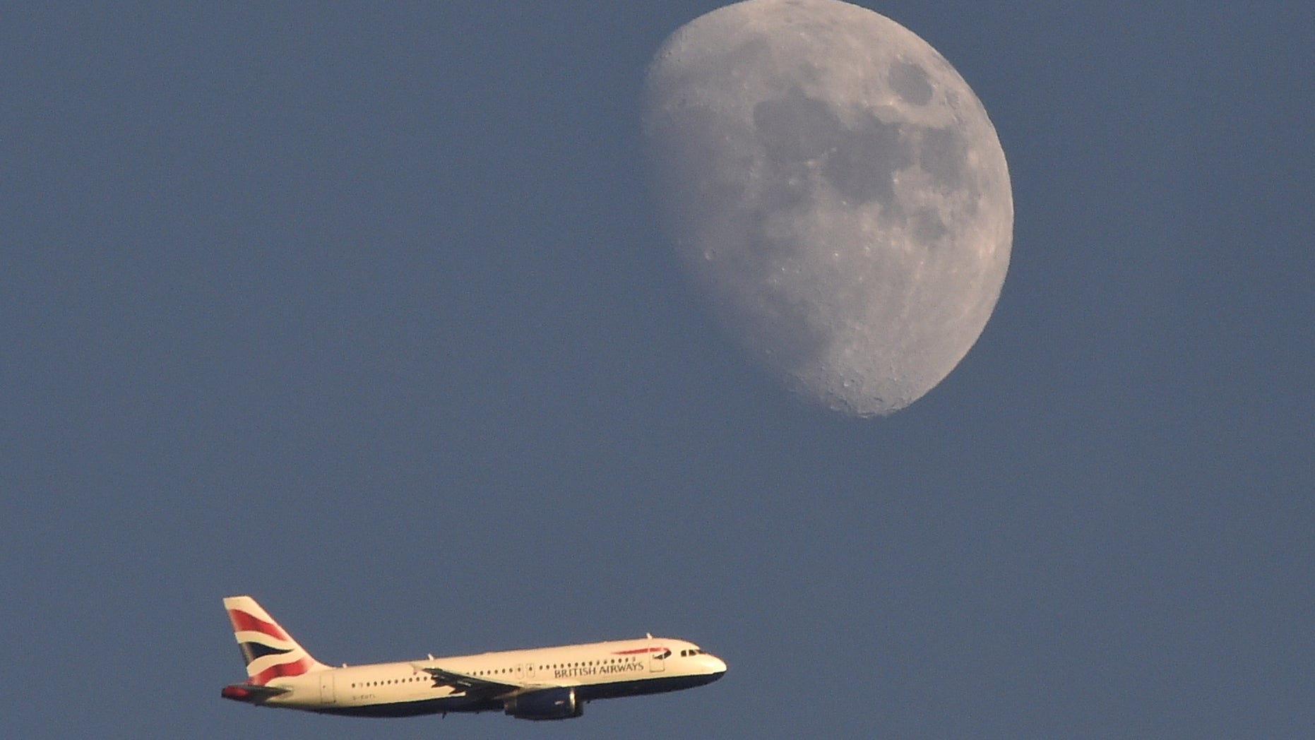 A British Airways plane in London, January 19, 2016. (REUTERS/Toby Melville)