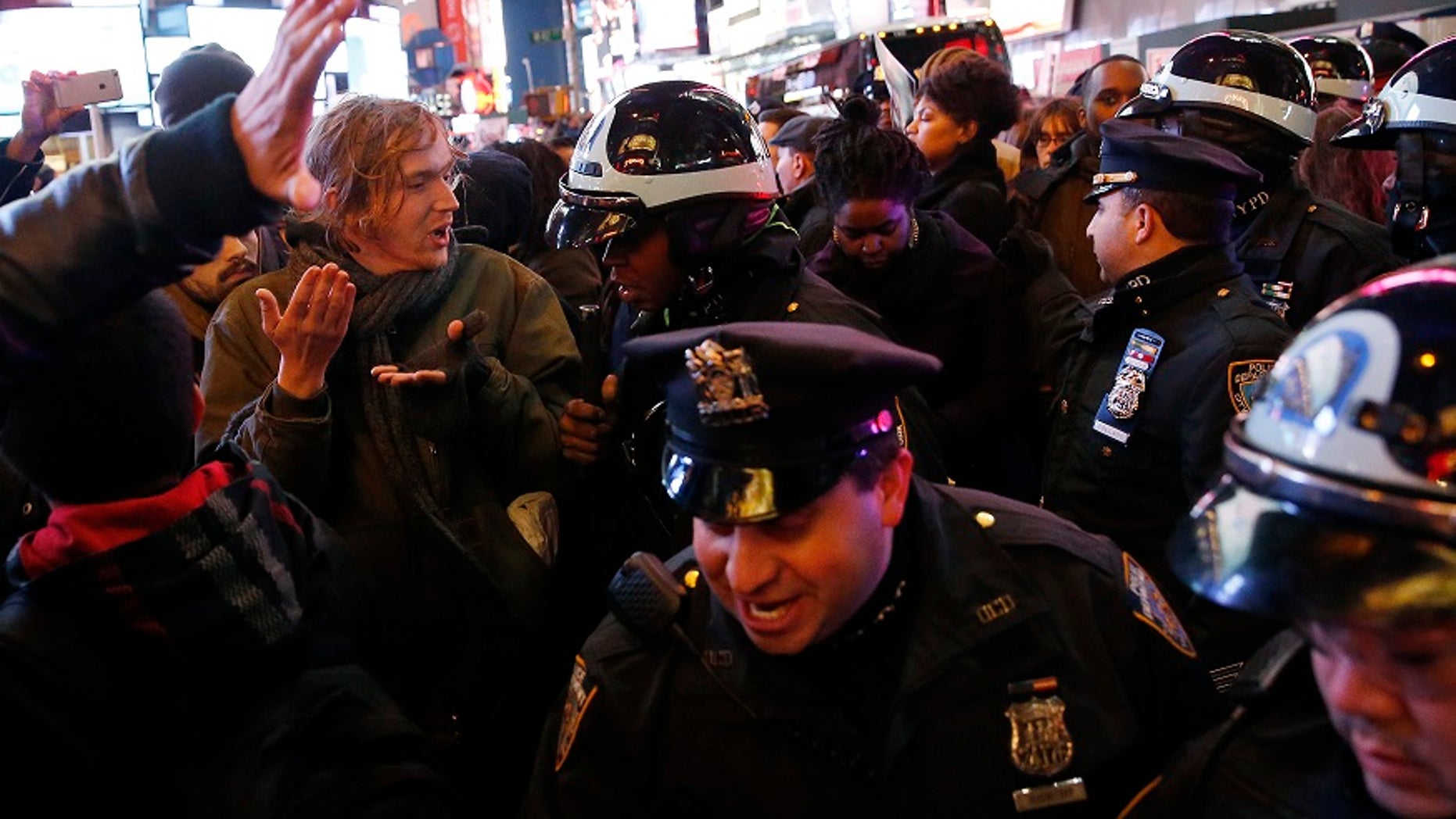 The lawsuit over the NYPD’s use of sound cannons stemmed from protests over the chokehold death of Eric Garner in 2014.