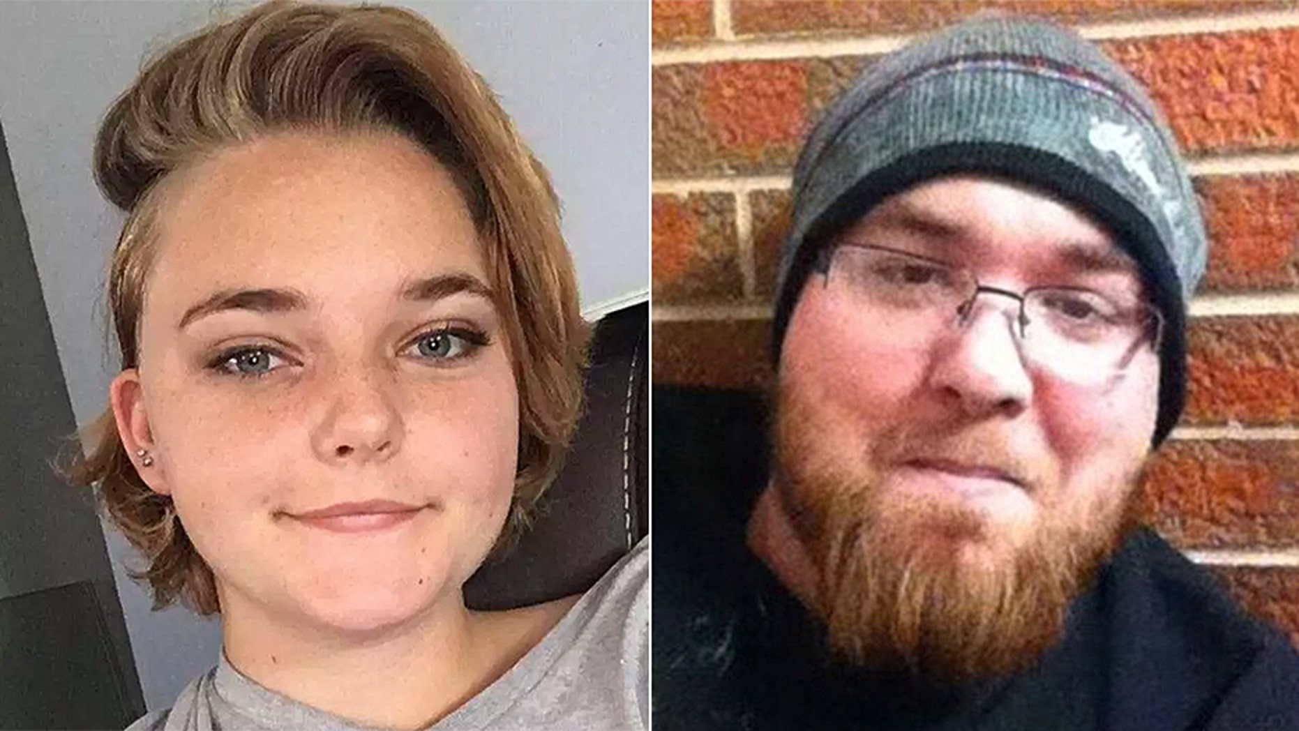Baleigh Bagshaw (left) was found dead inside her Utah home on Monday. Suspect Shaun French was caught by police on Tuesday.