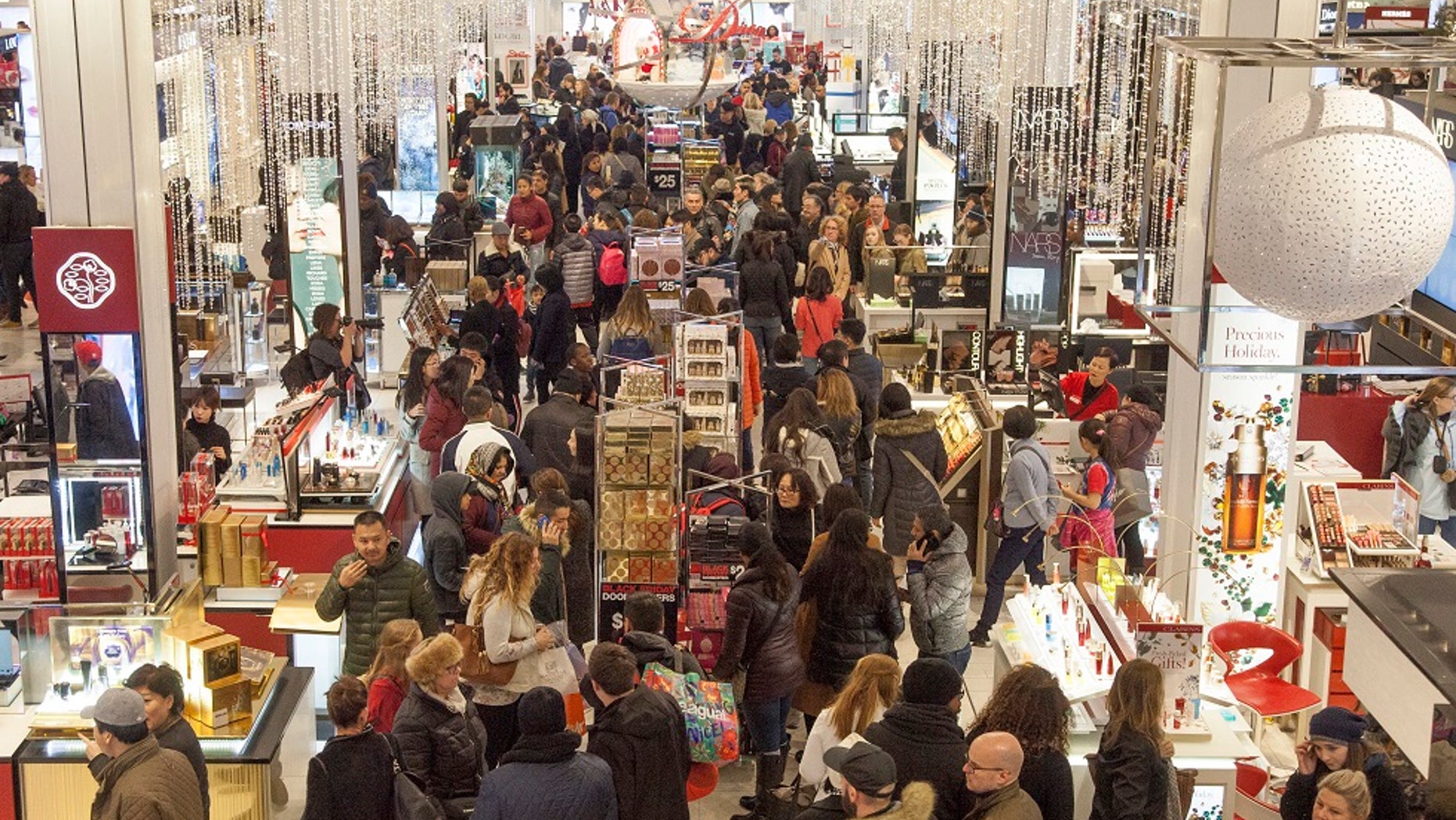 A shooting at a Missouri mall as holiday shopping began late Thursday left a teenager seriously injured.