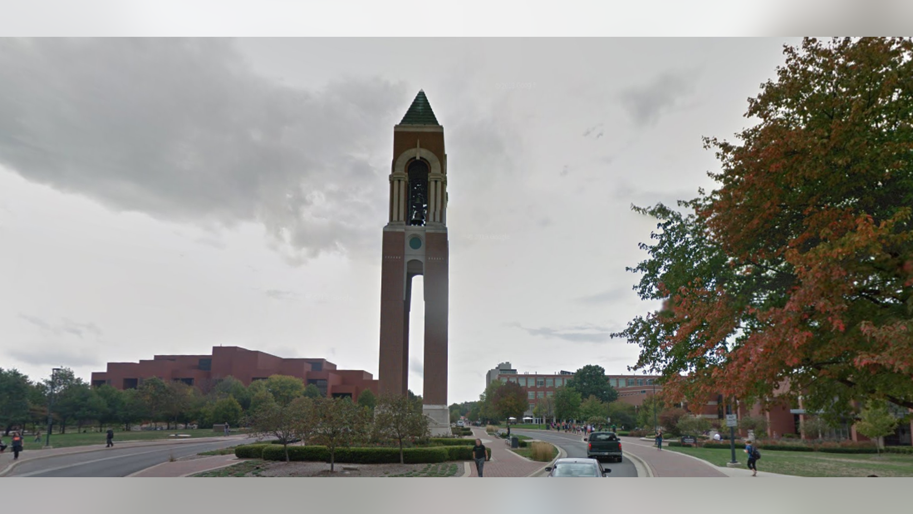 The tweet came from a student at Ball State University.